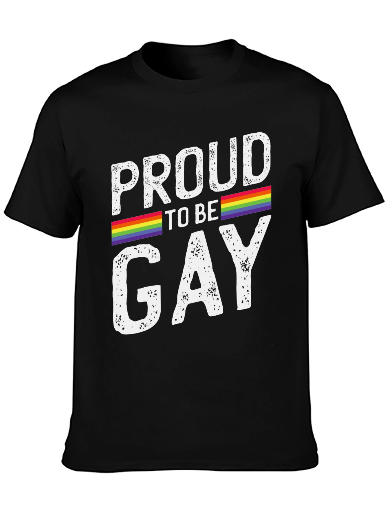 Proud to be Gay T-Shirt - Rainbow Pride