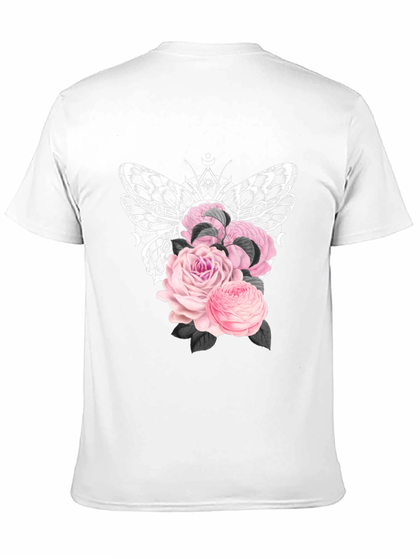 Butterfly Roses Graphic Tee