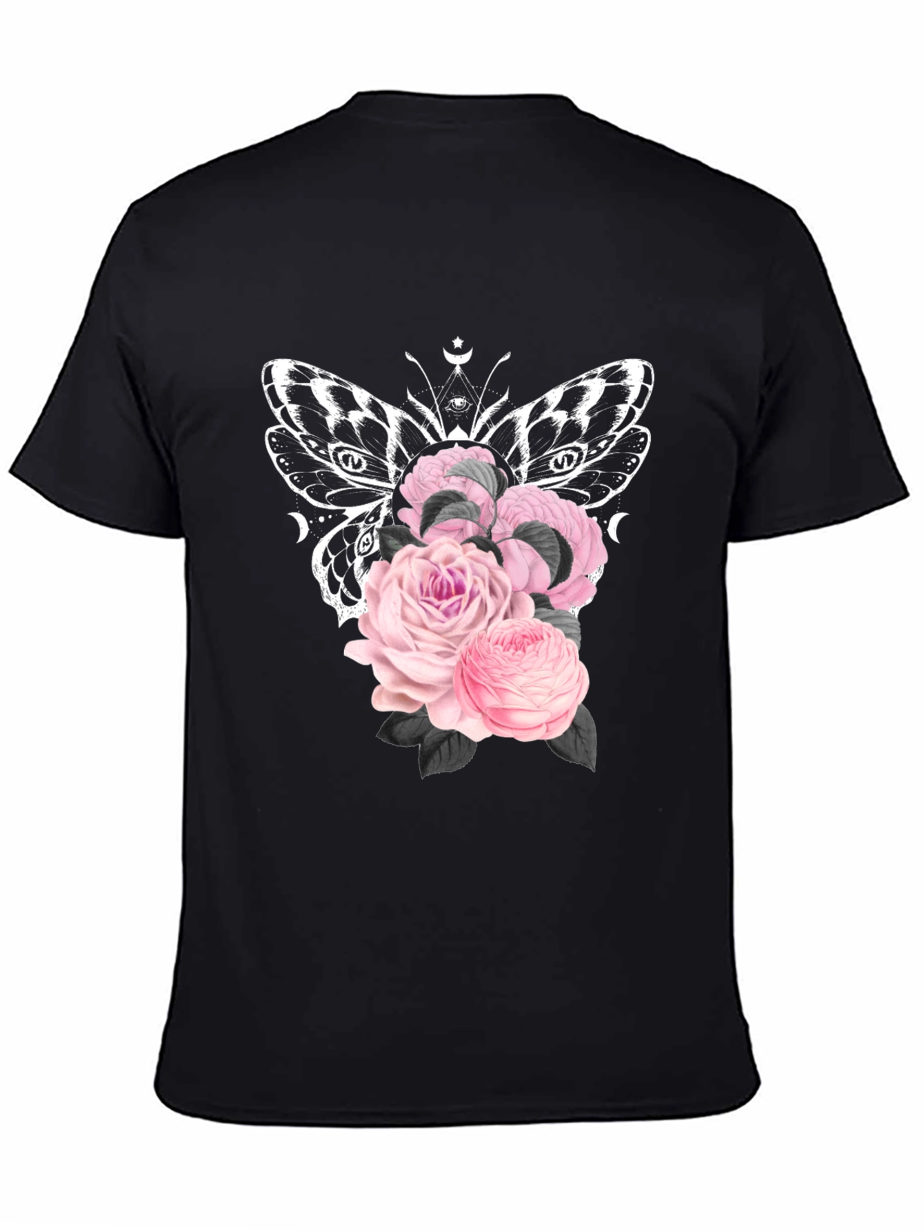 Butterfly Roses Graphic Tee