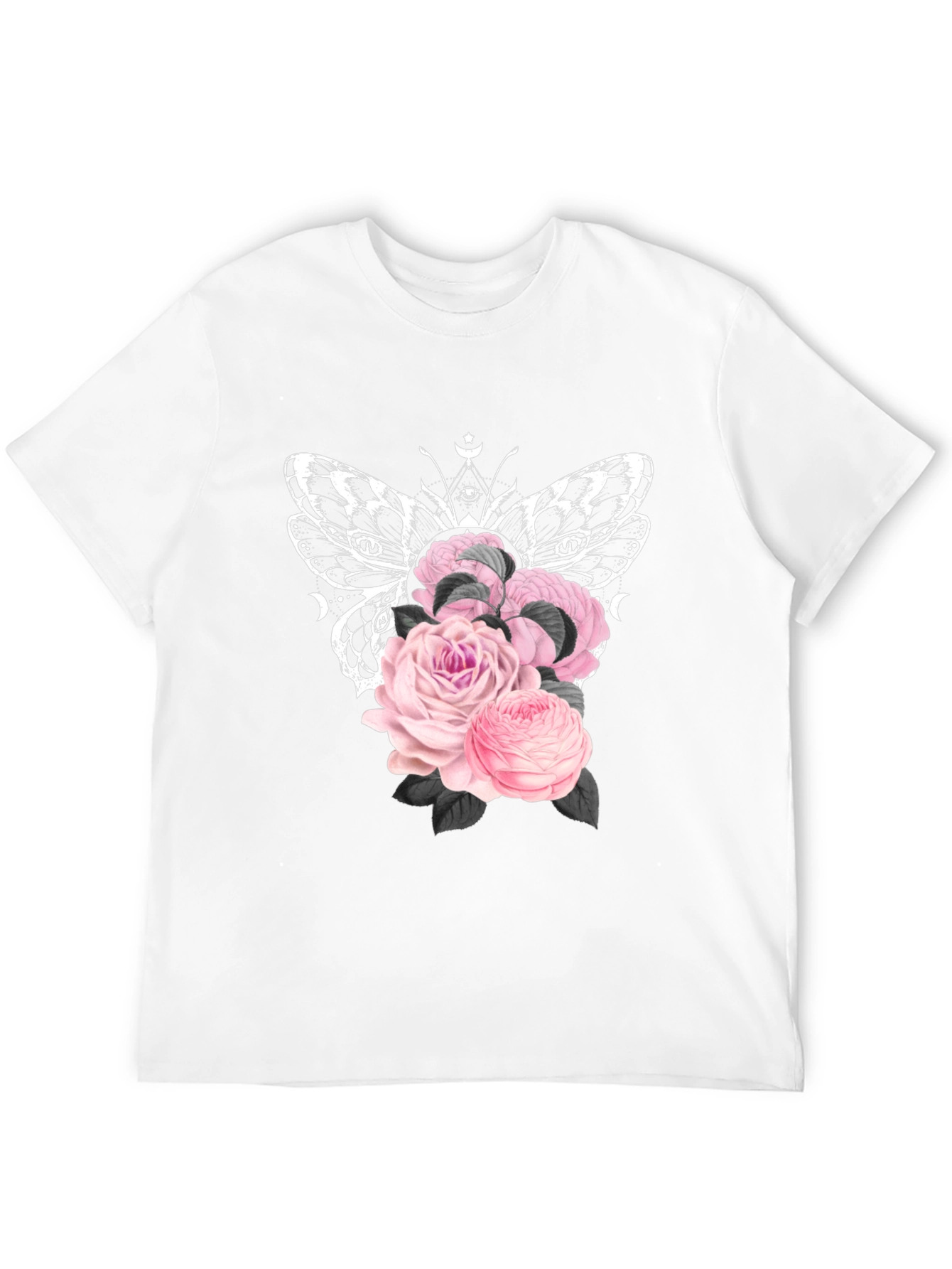 Butterfly Roses Graphic Tee