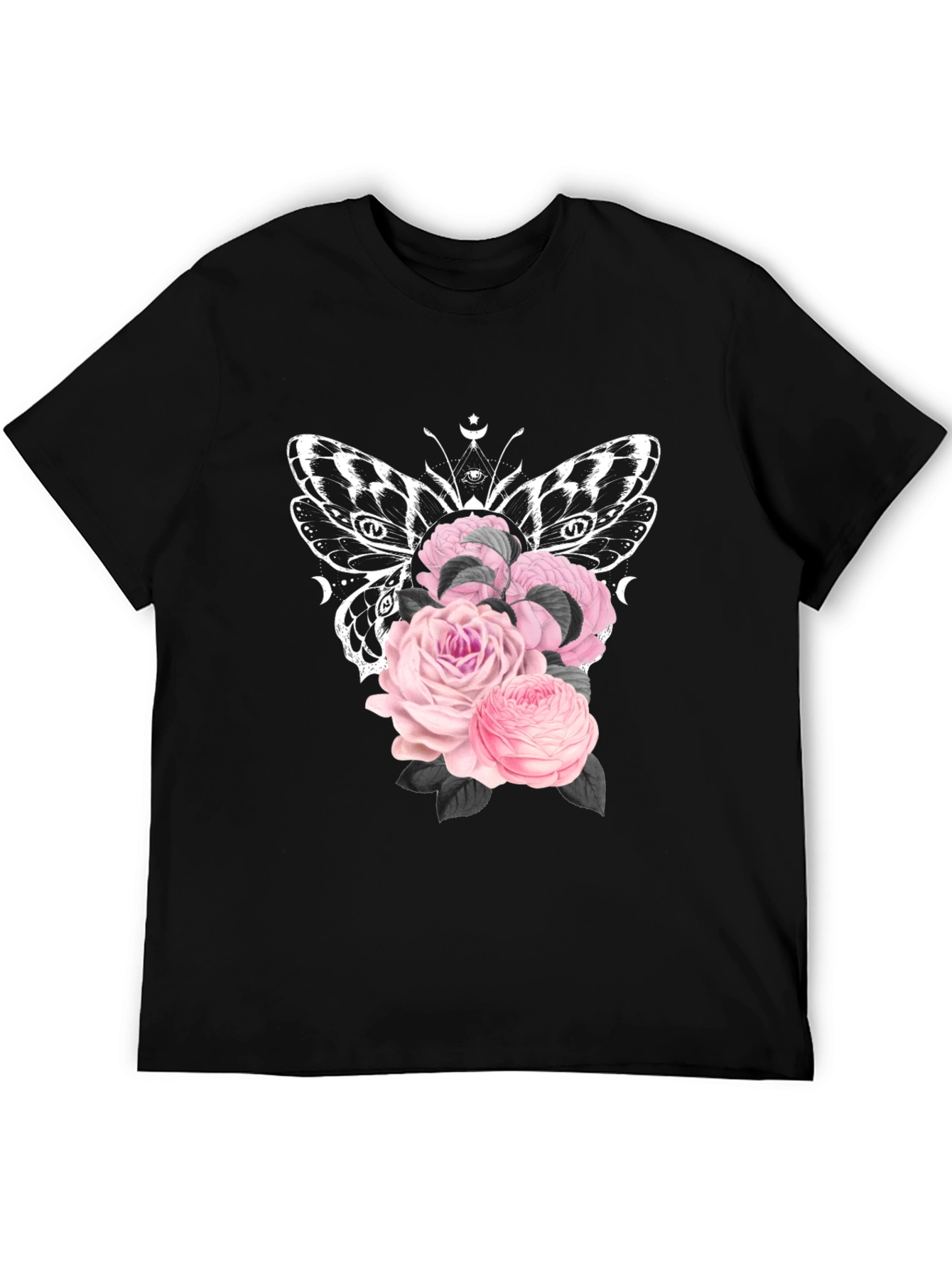 Butterfly Roses Graphic Tee