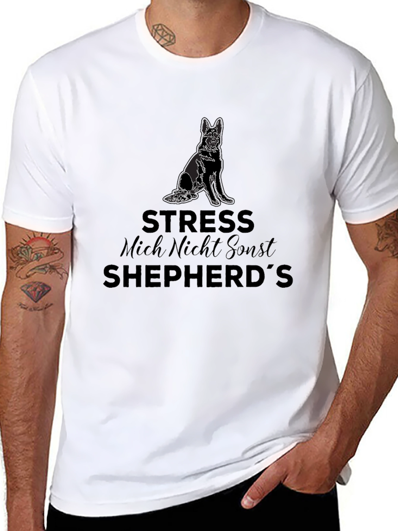Stress Mich Nicht Sonst Shepherds T-Shirt