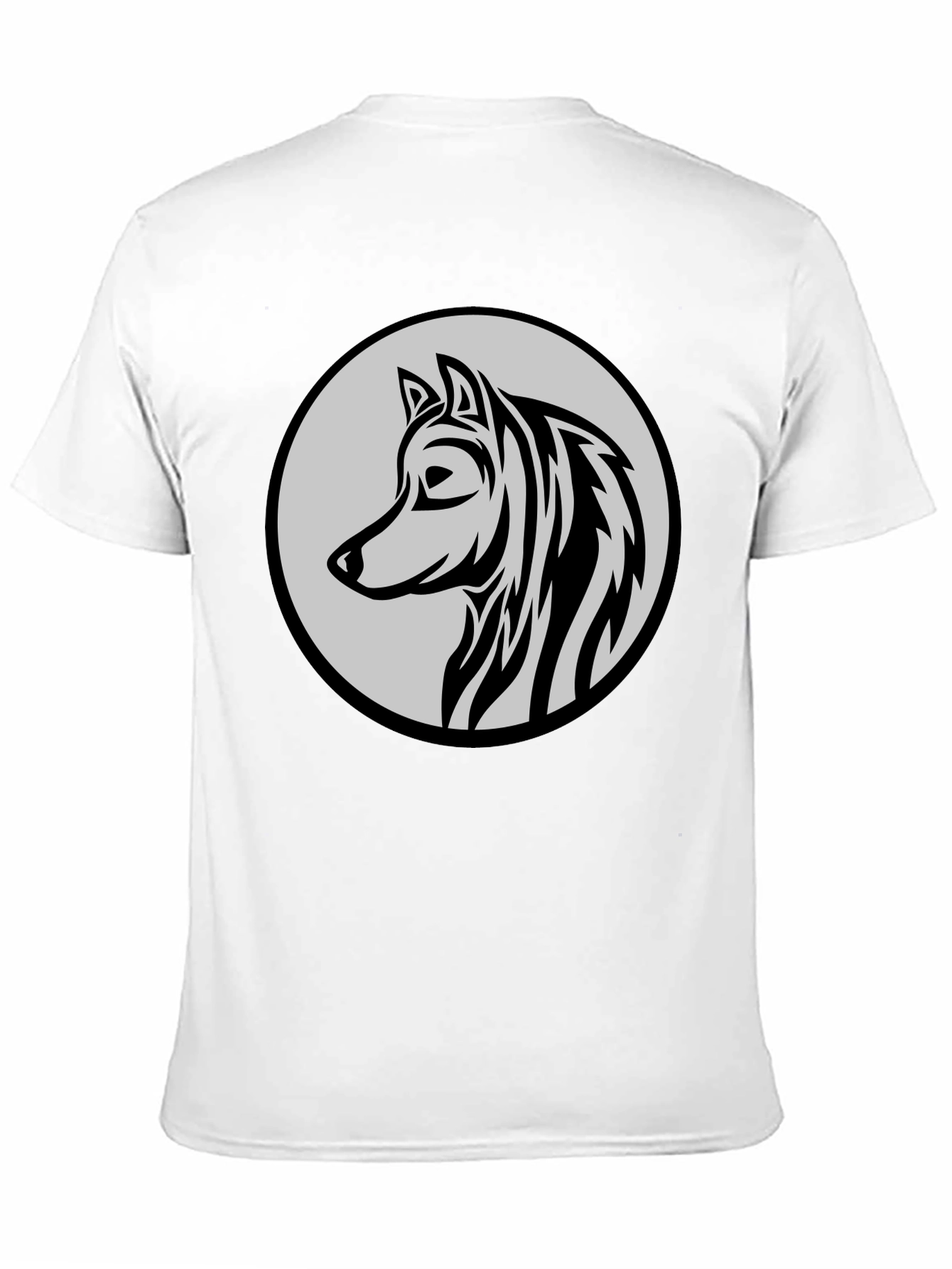 Black Wolf Graphic Tee - Stylish Menswear