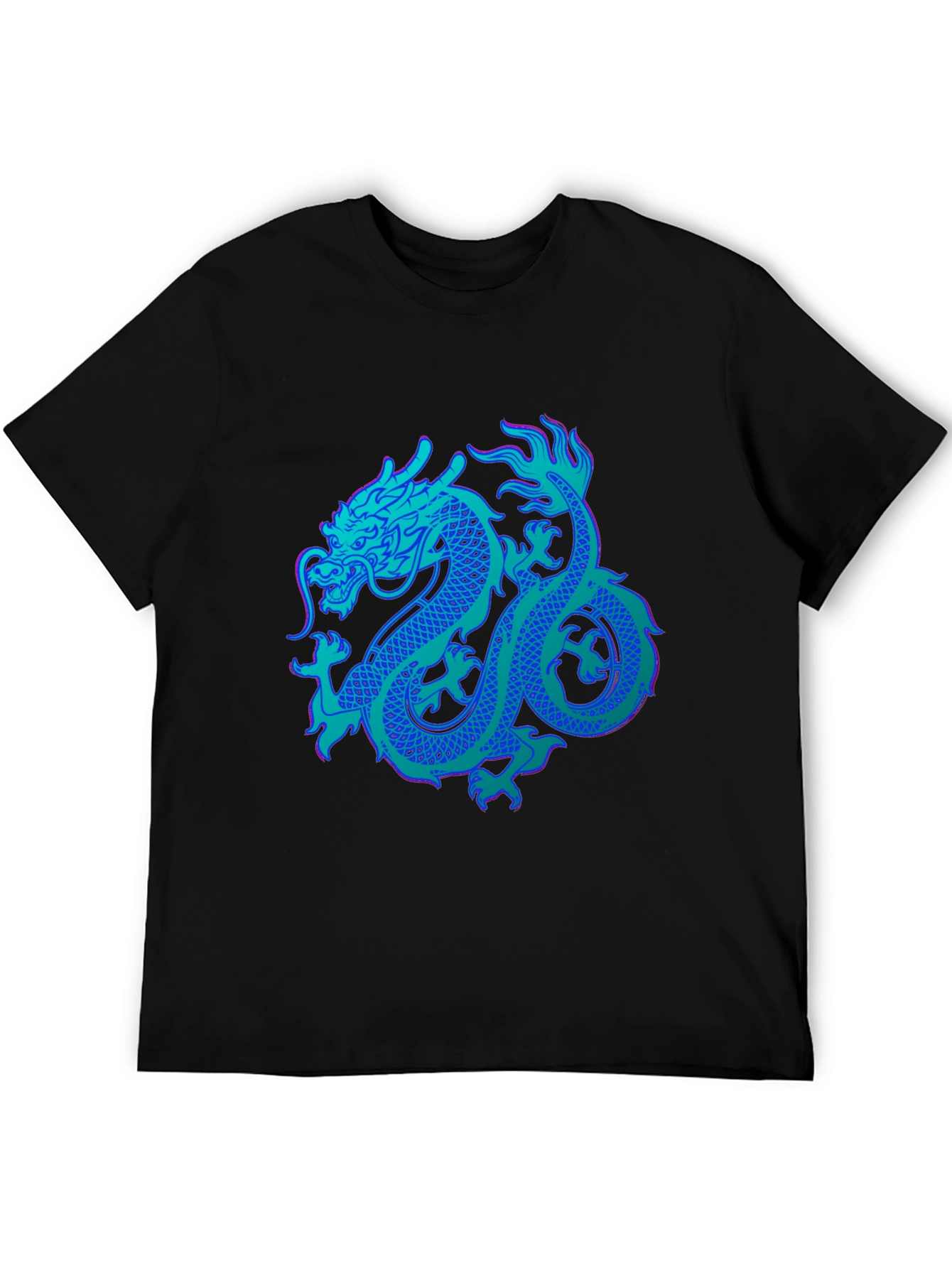 Dragon Graphic Tee - Bold Black Shirt