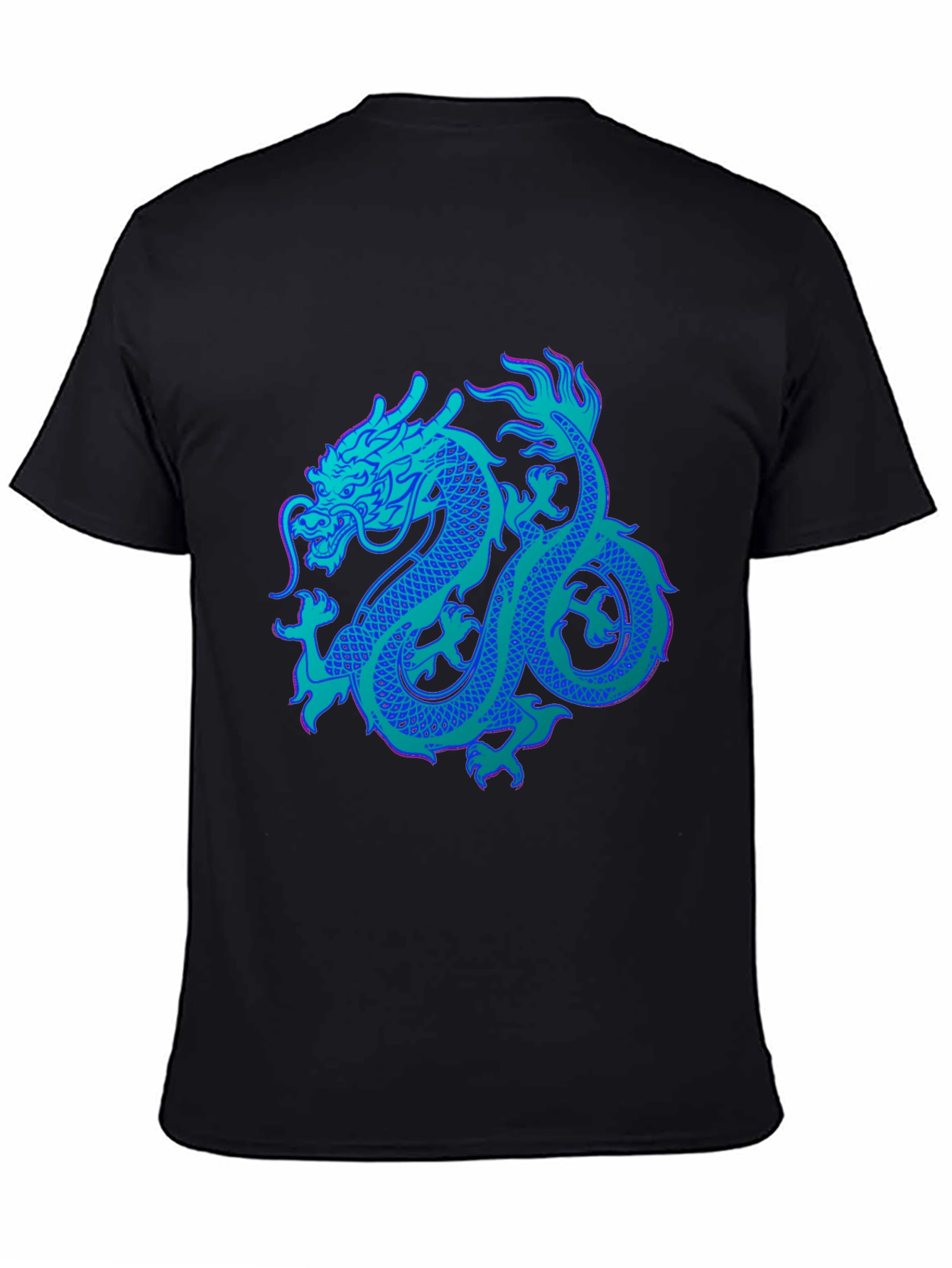 Dragon Graphic Tee - Bold Black Shirt
