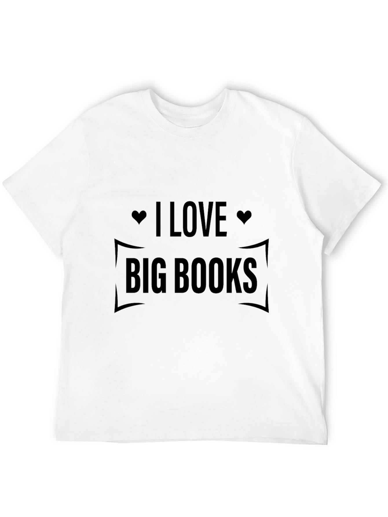 I Love Big Books Graphic T-Shirt