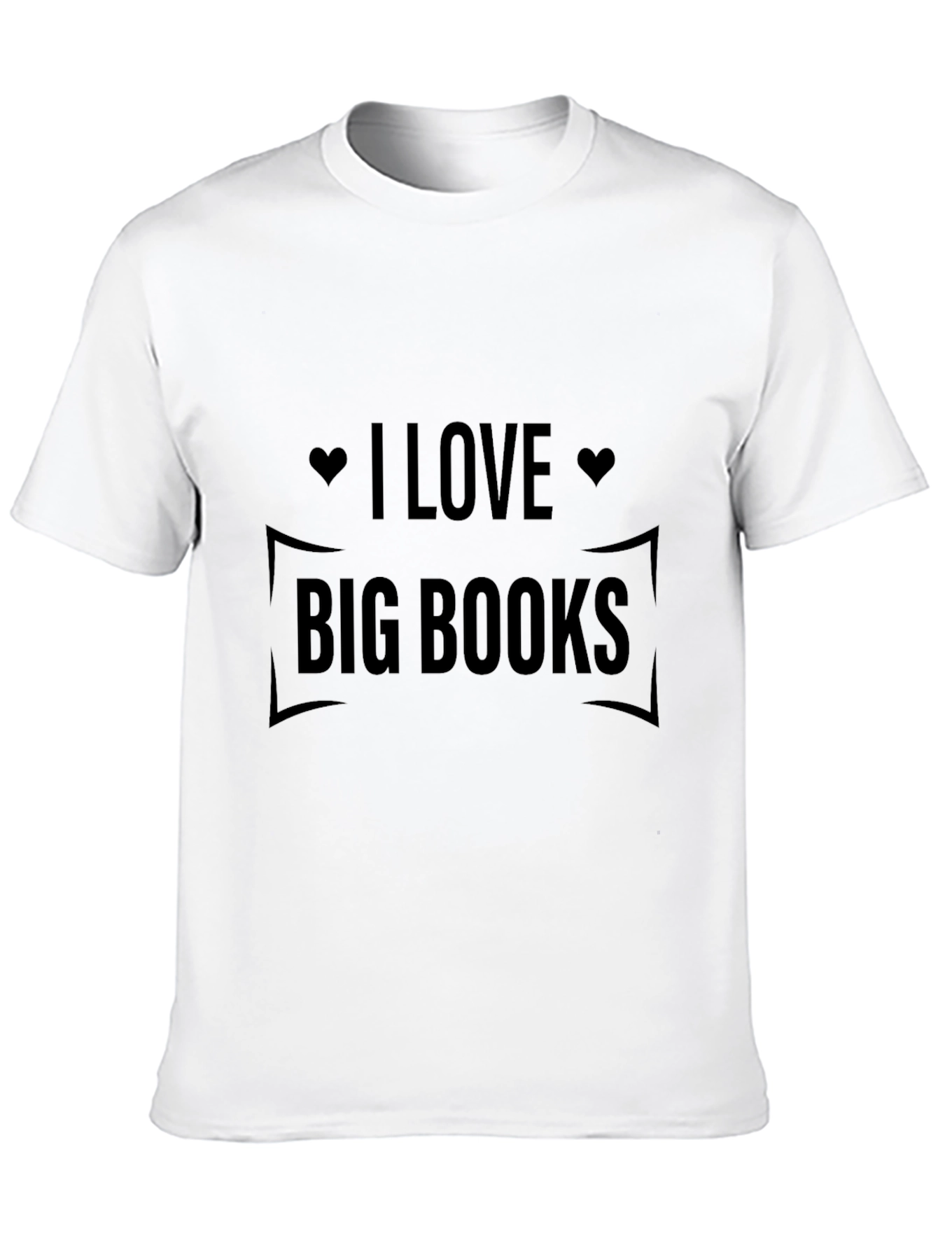 I Love Big Books Graphic T-Shirt