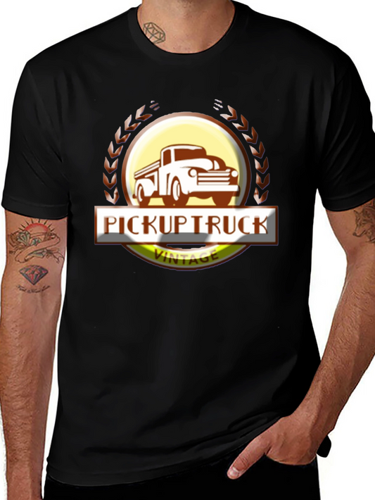 Vintage Pickup Truck Graphic T-Shirt