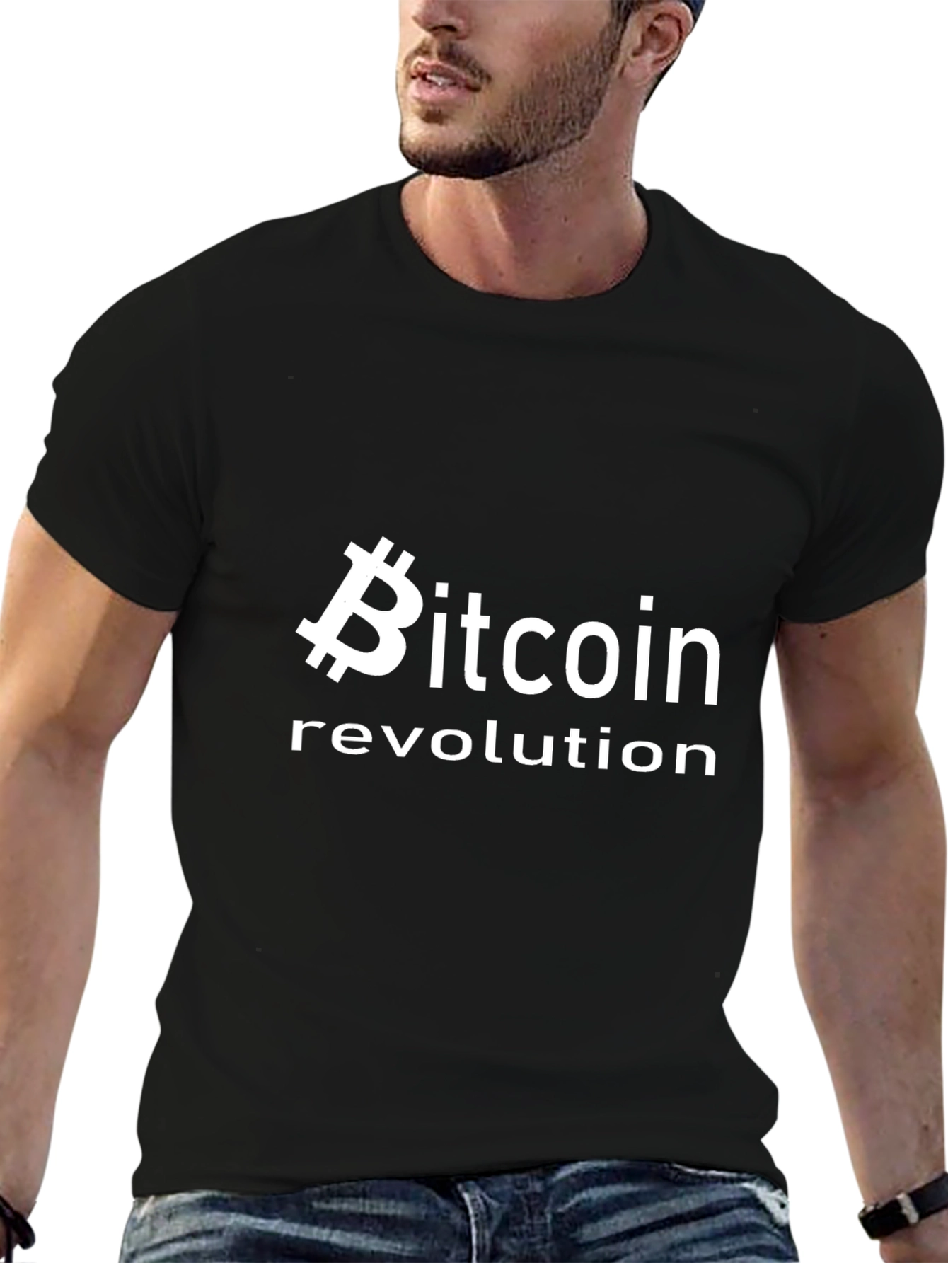 Bitcoin Revolution Graphic Tee - Crypto Enthusiast T-Shirt