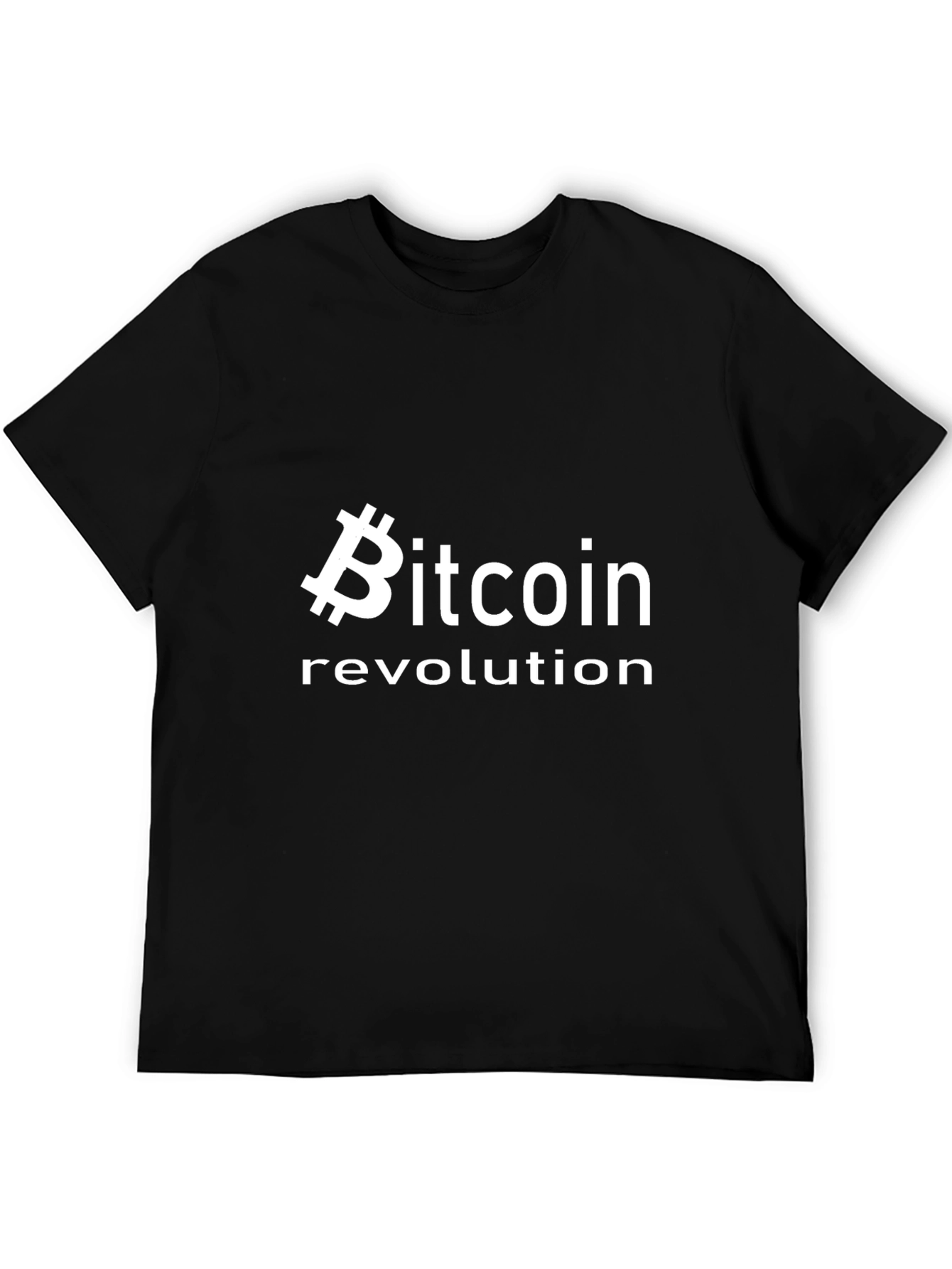 Bitcoin Revolution Graphic Tee - Crypto Enthusiast T-Shirt