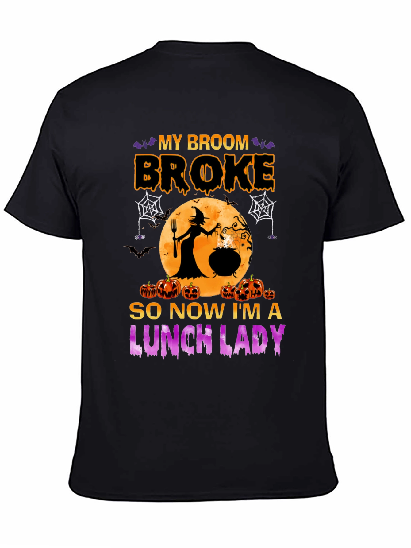 Halloween Lunch Lady Graphic Tee