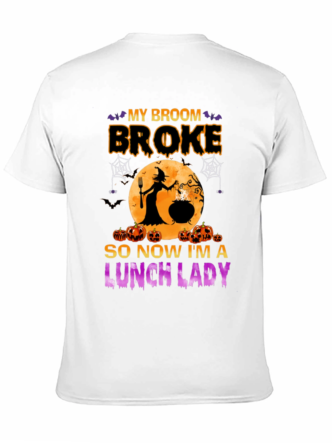 Halloween Lunch Lady Graphic Tee