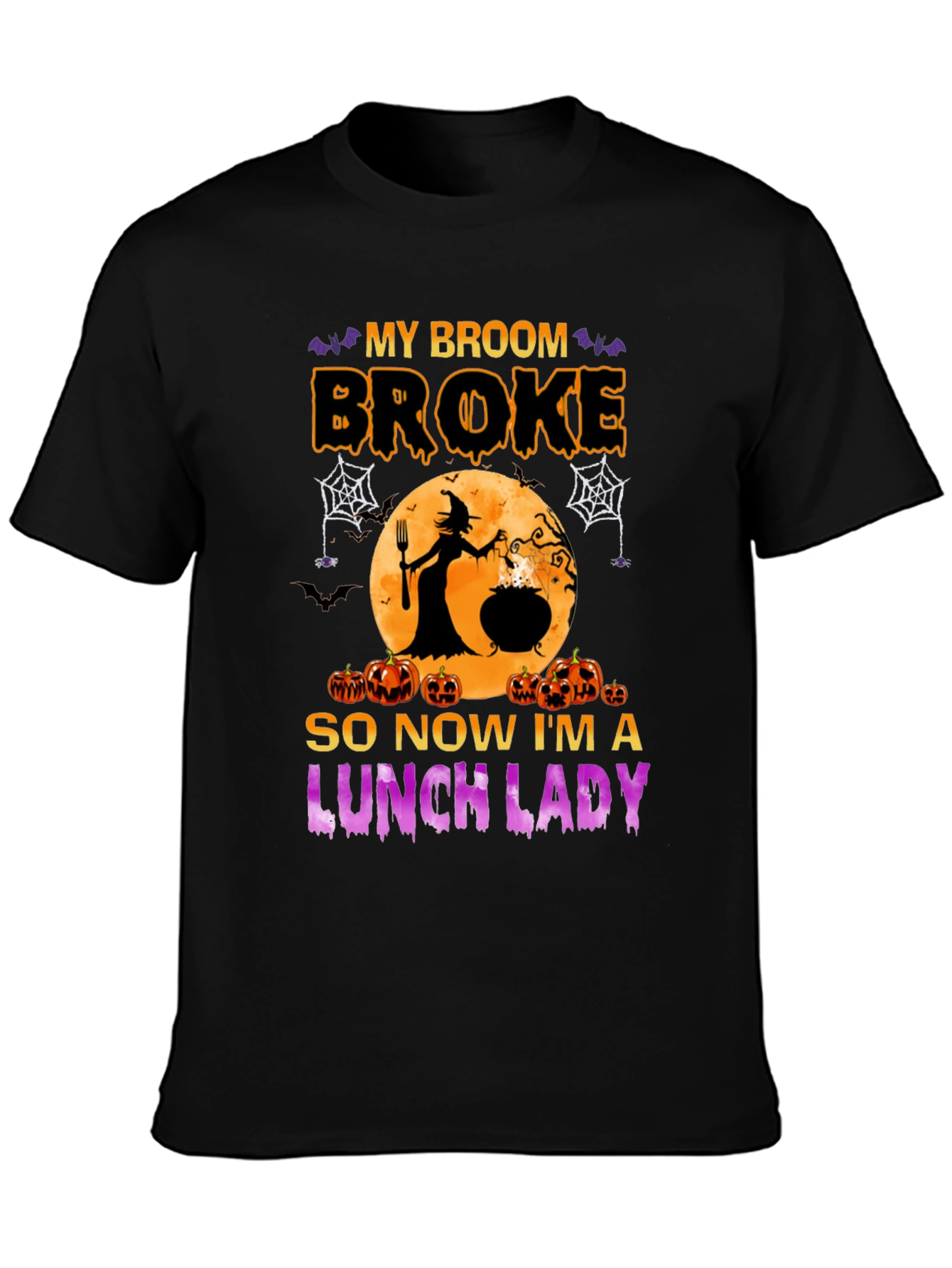 Halloween Lunch Lady Graphic Tee