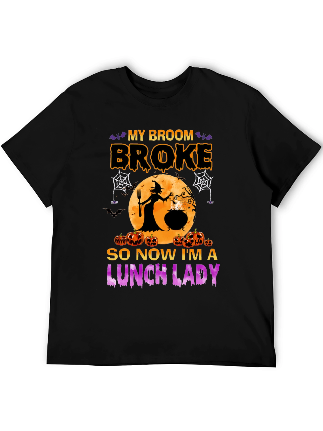 Halloween Lunch Lady Graphic Tee