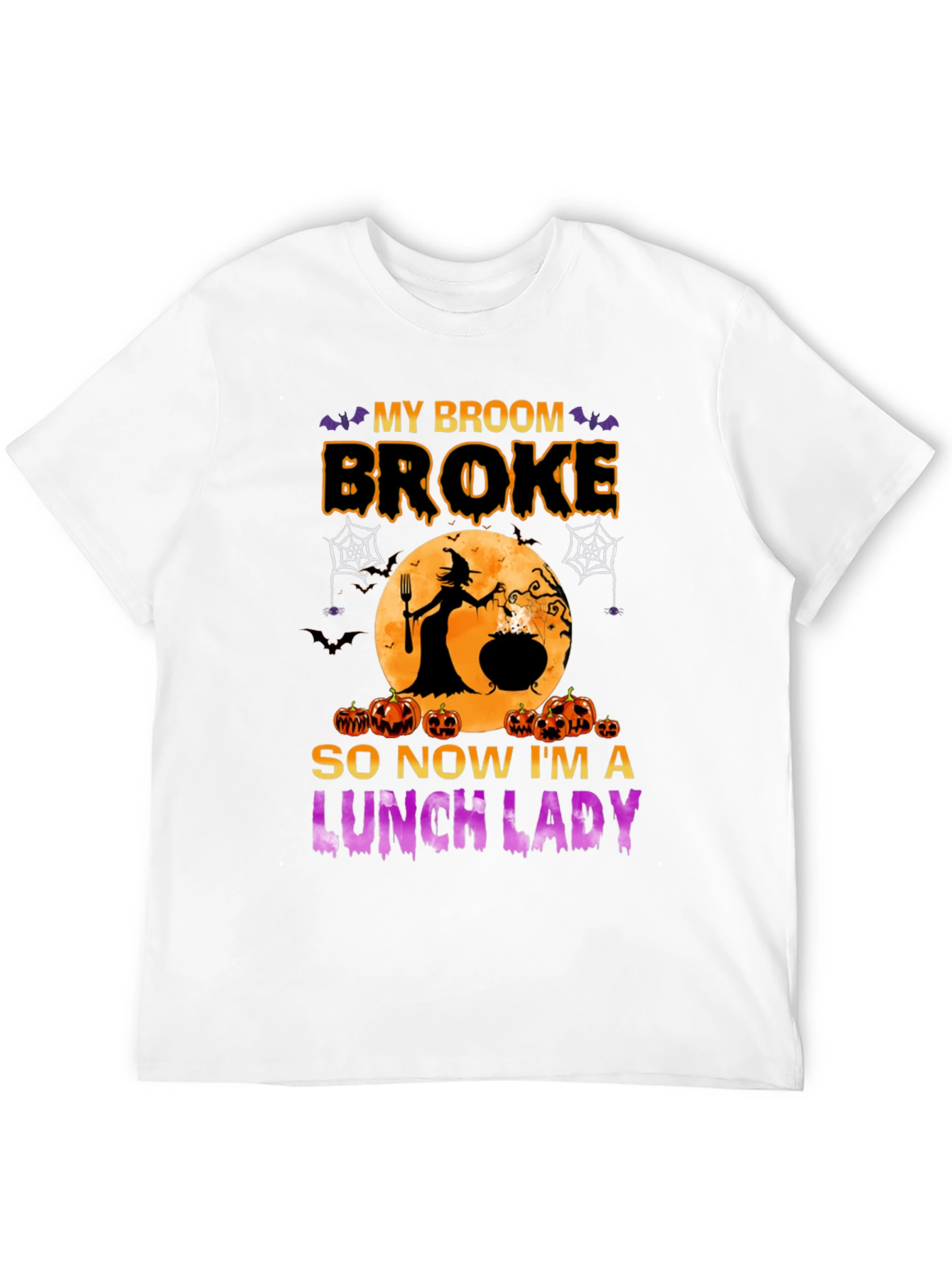 Halloween Lunch Lady Graphic Tee