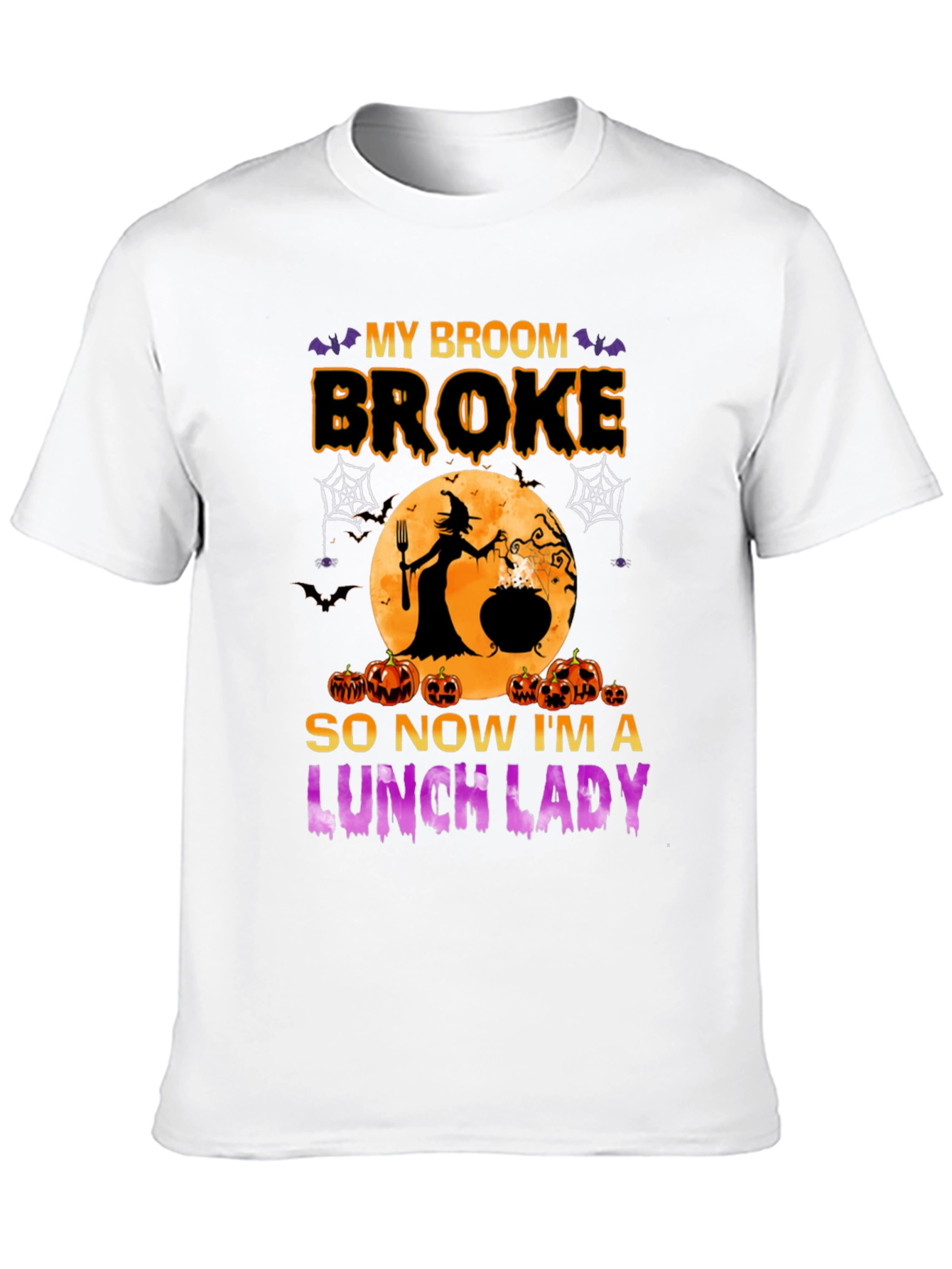 Halloween Lunch Lady Graphic Tee