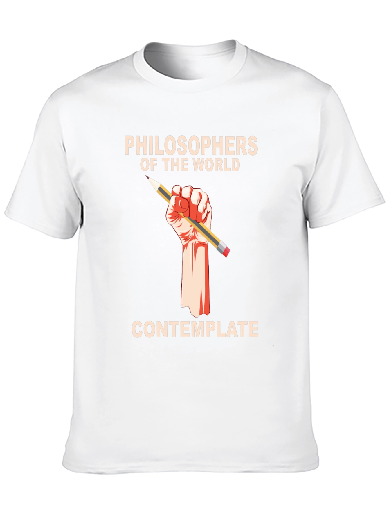 Philosophers T-Shirt - Contemplate Design