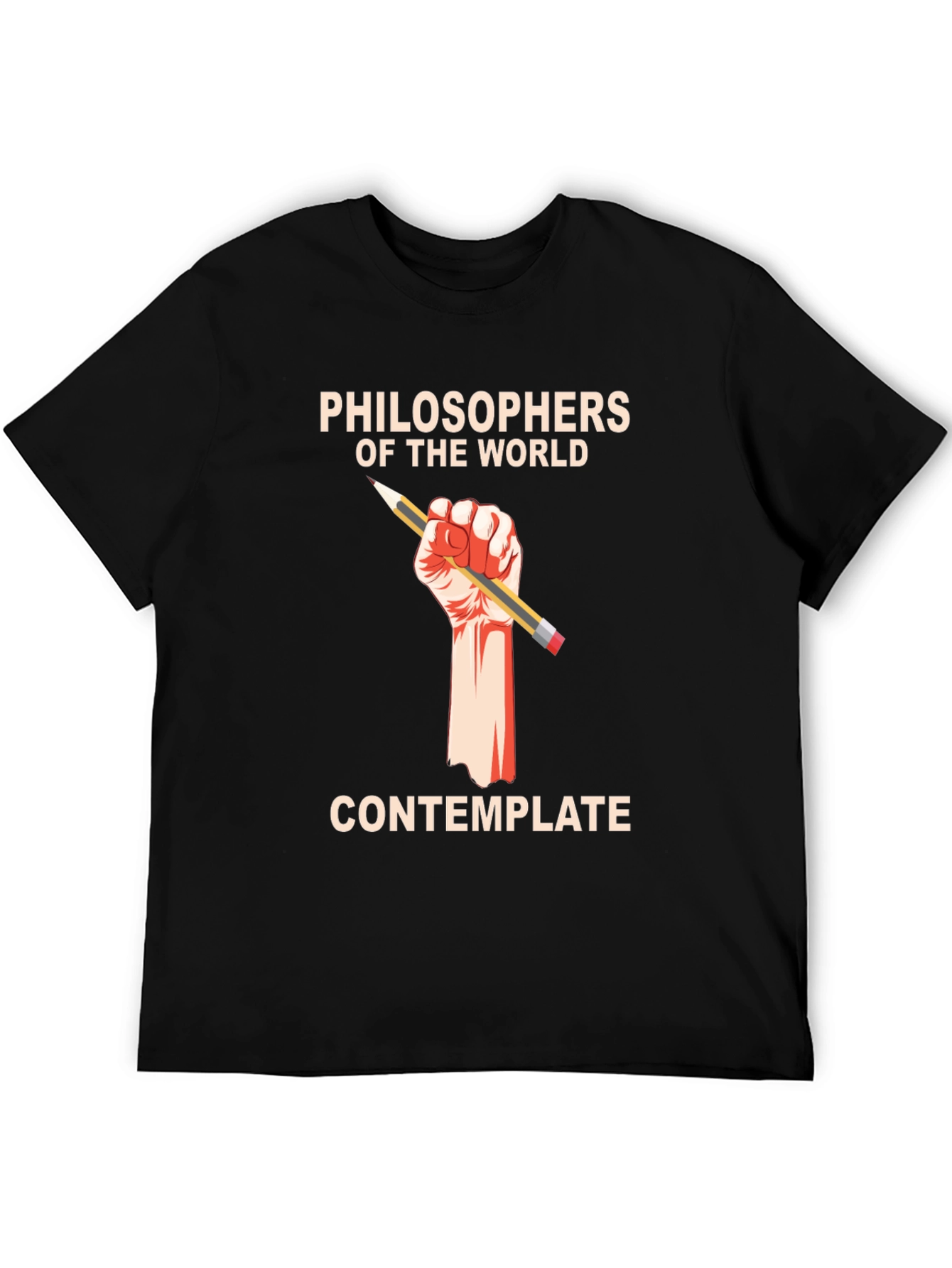 Philosophers T-Shirt - Contemplate Design