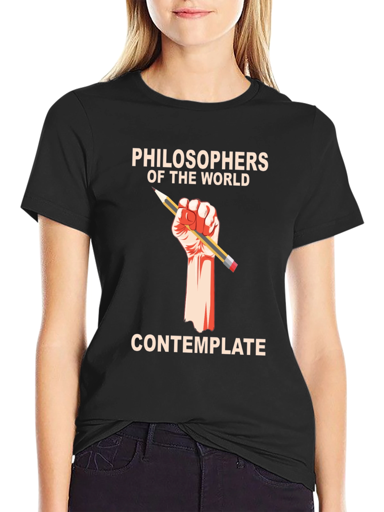 Philosophers T-Shirt - Contemplate Design