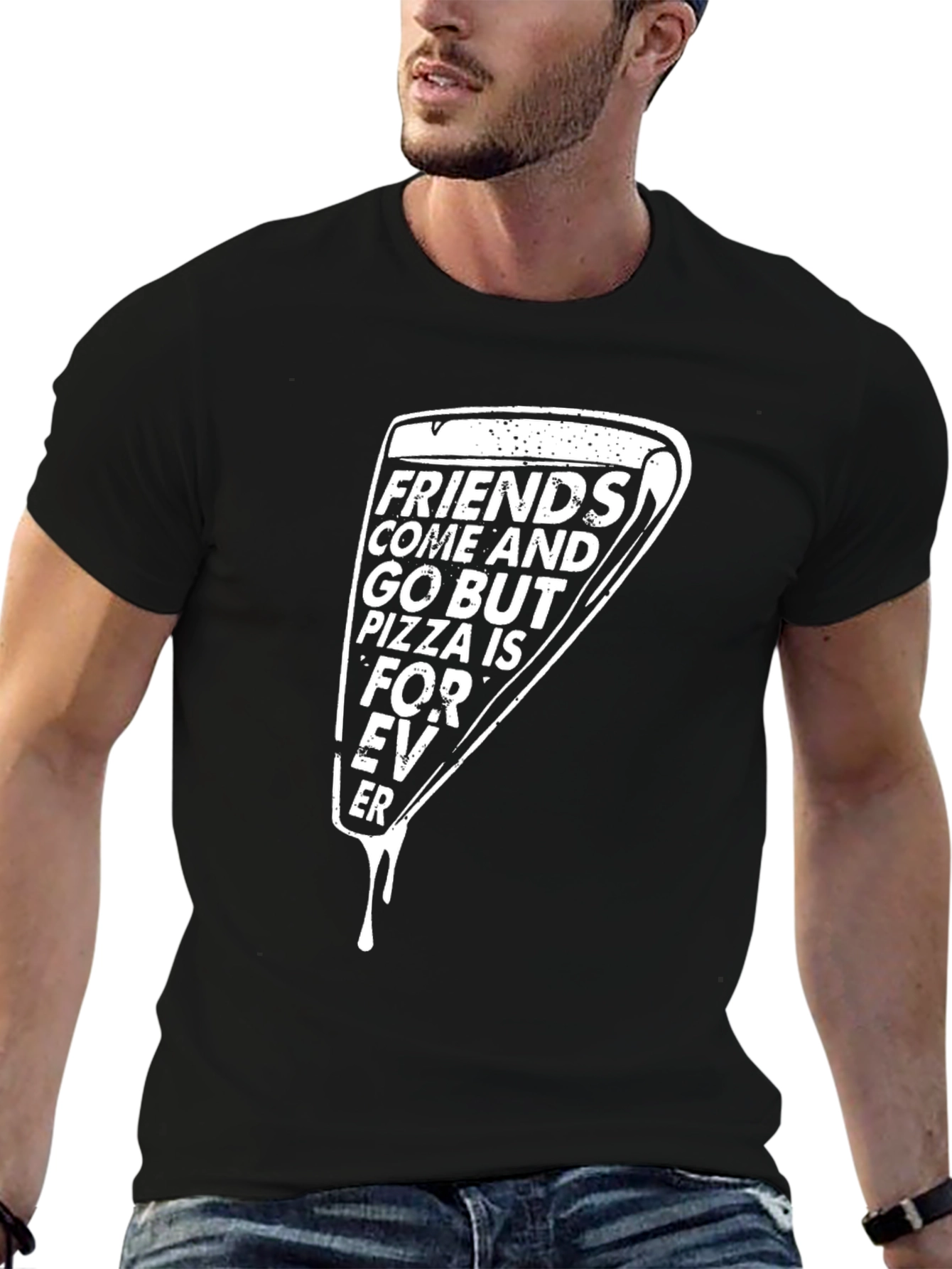 Pizza is Forever T-Shirt - Funny Foodie Tee