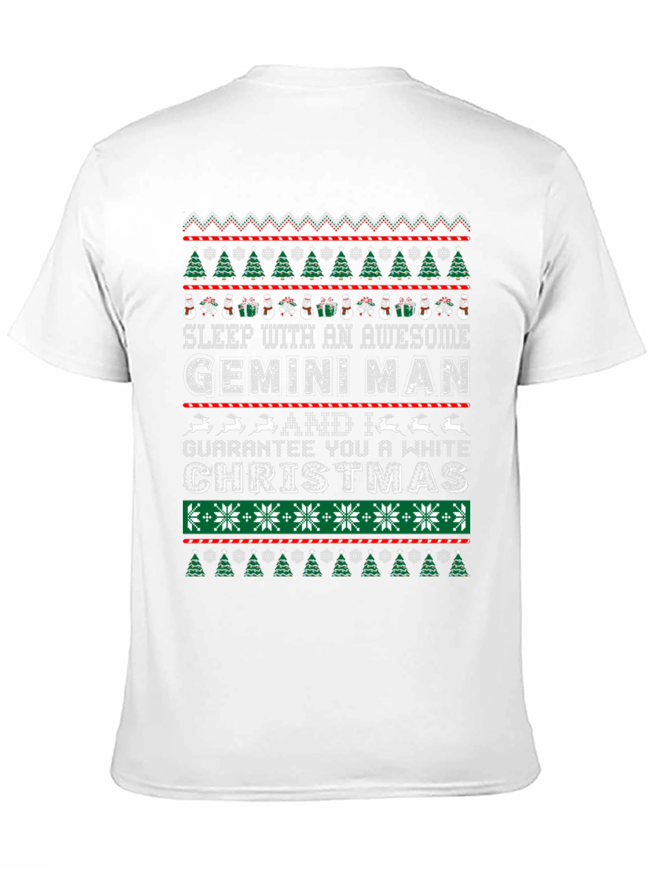 Gemini Man Ugly Christmas T-Shirt