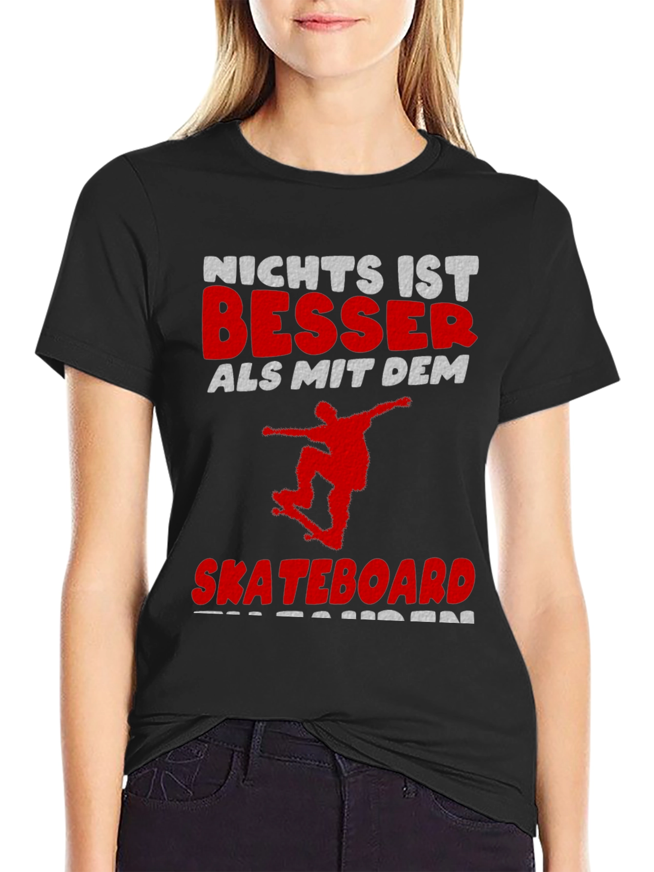 Nichts Ist Besser Skateboard Graphic Tee