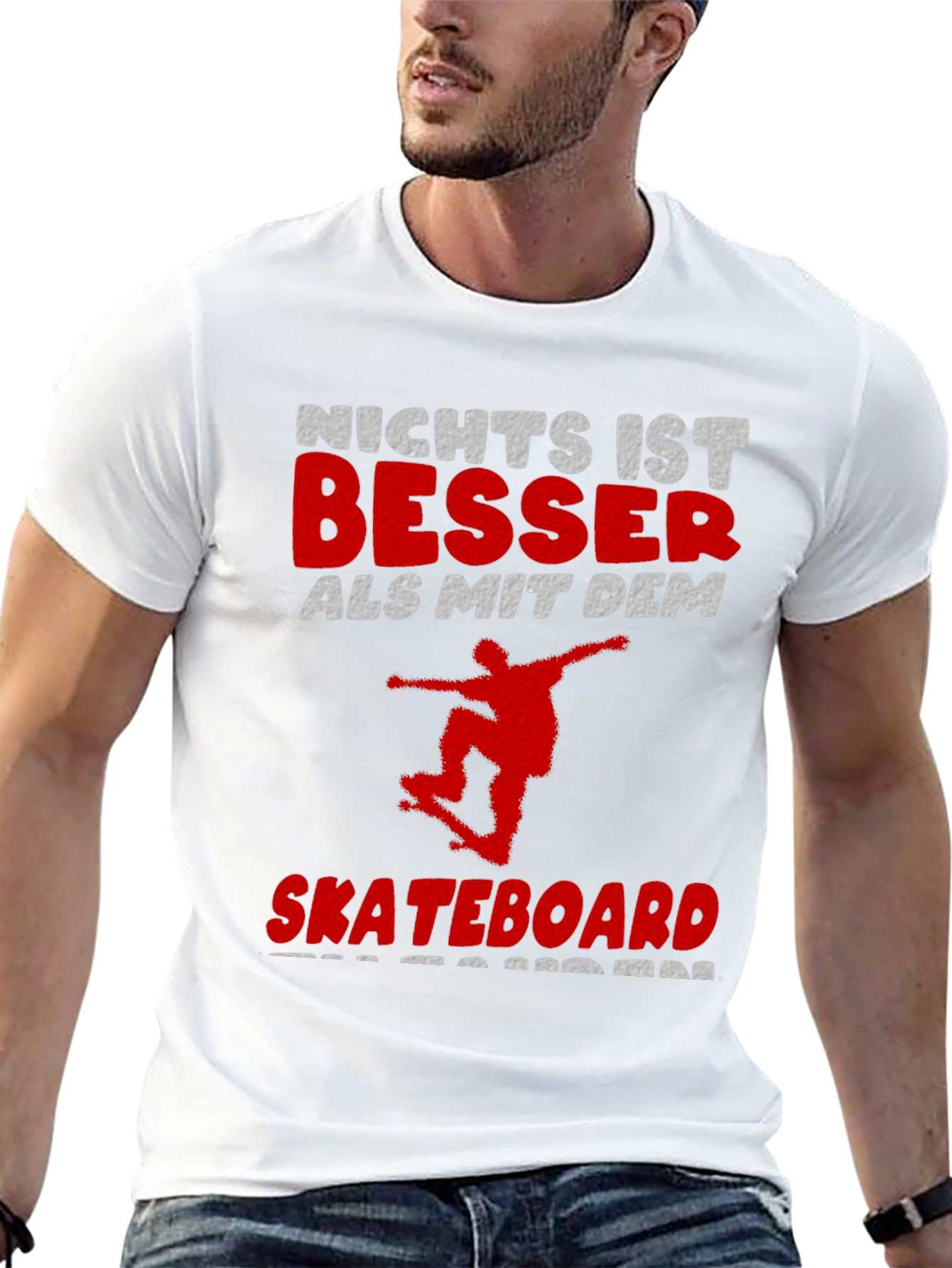 Nichts Ist Besser Skateboard Graphic Tee