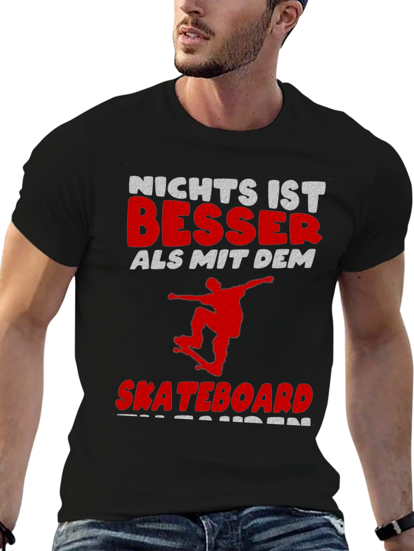Nichts Ist Besser Skateboard Graphic Tee