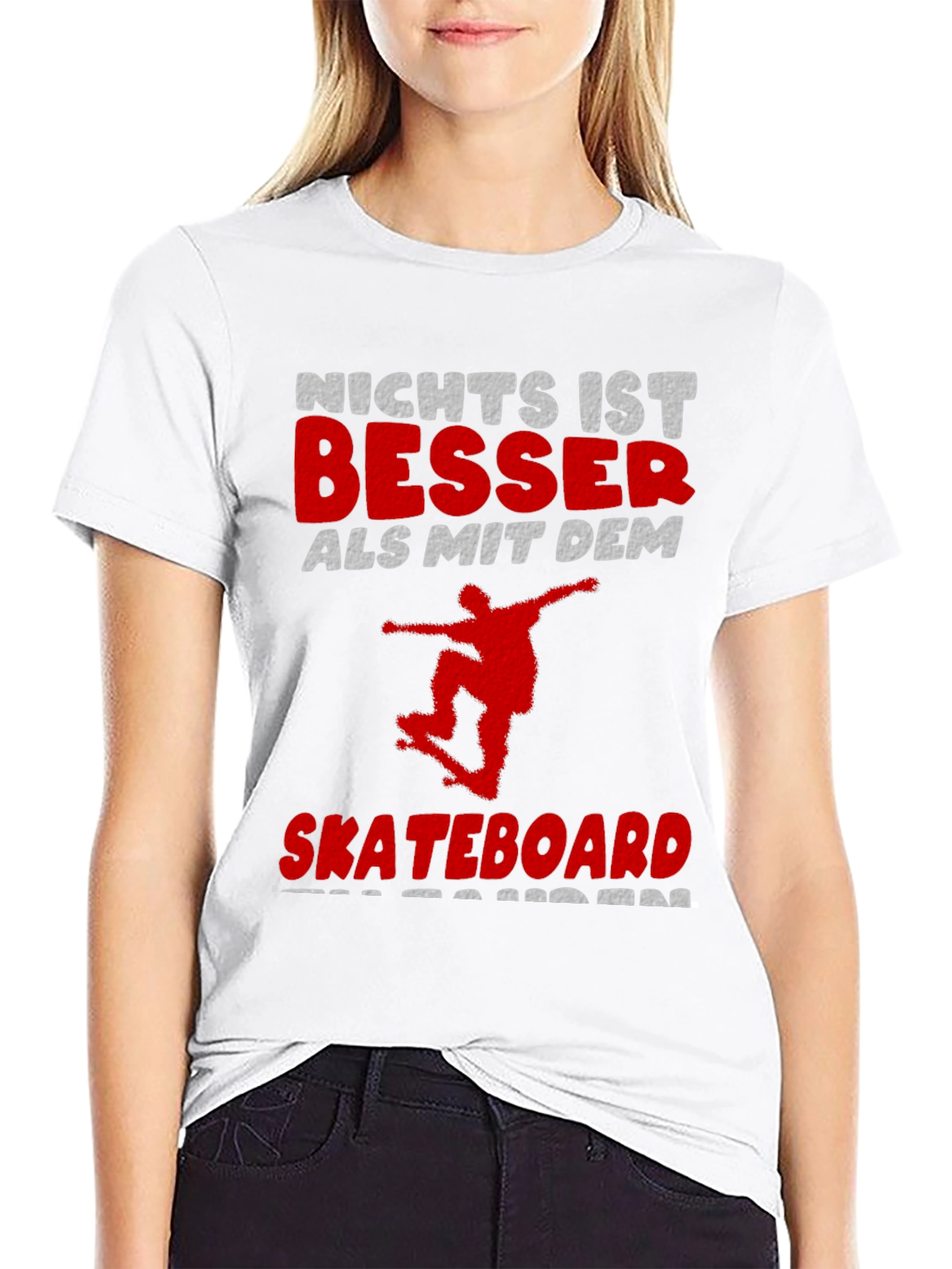 Nichts Ist Besser Skateboard Graphic Tee