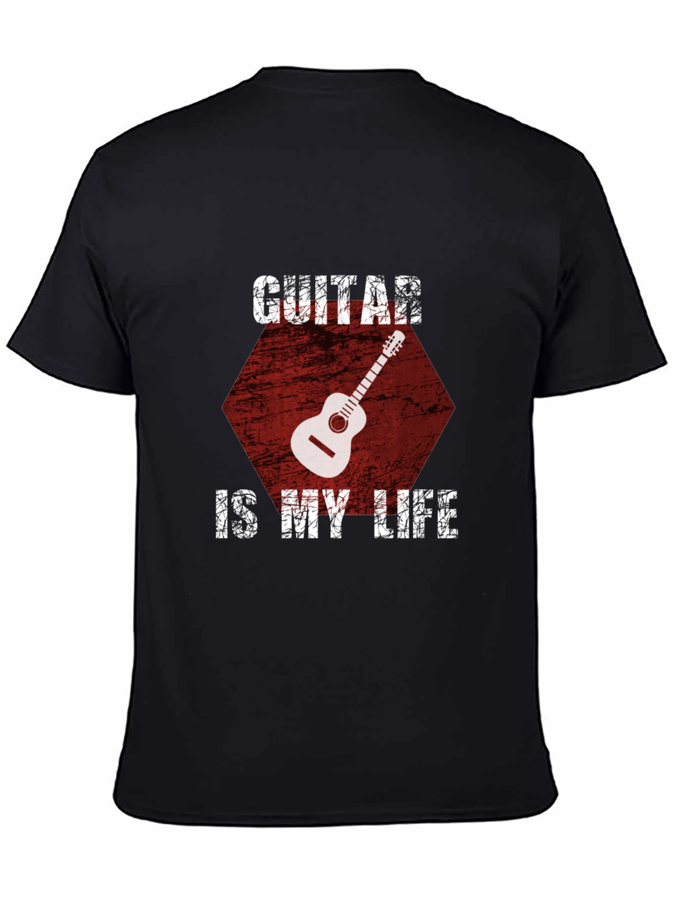 Guitar Is My Life Graphic T-Shirt