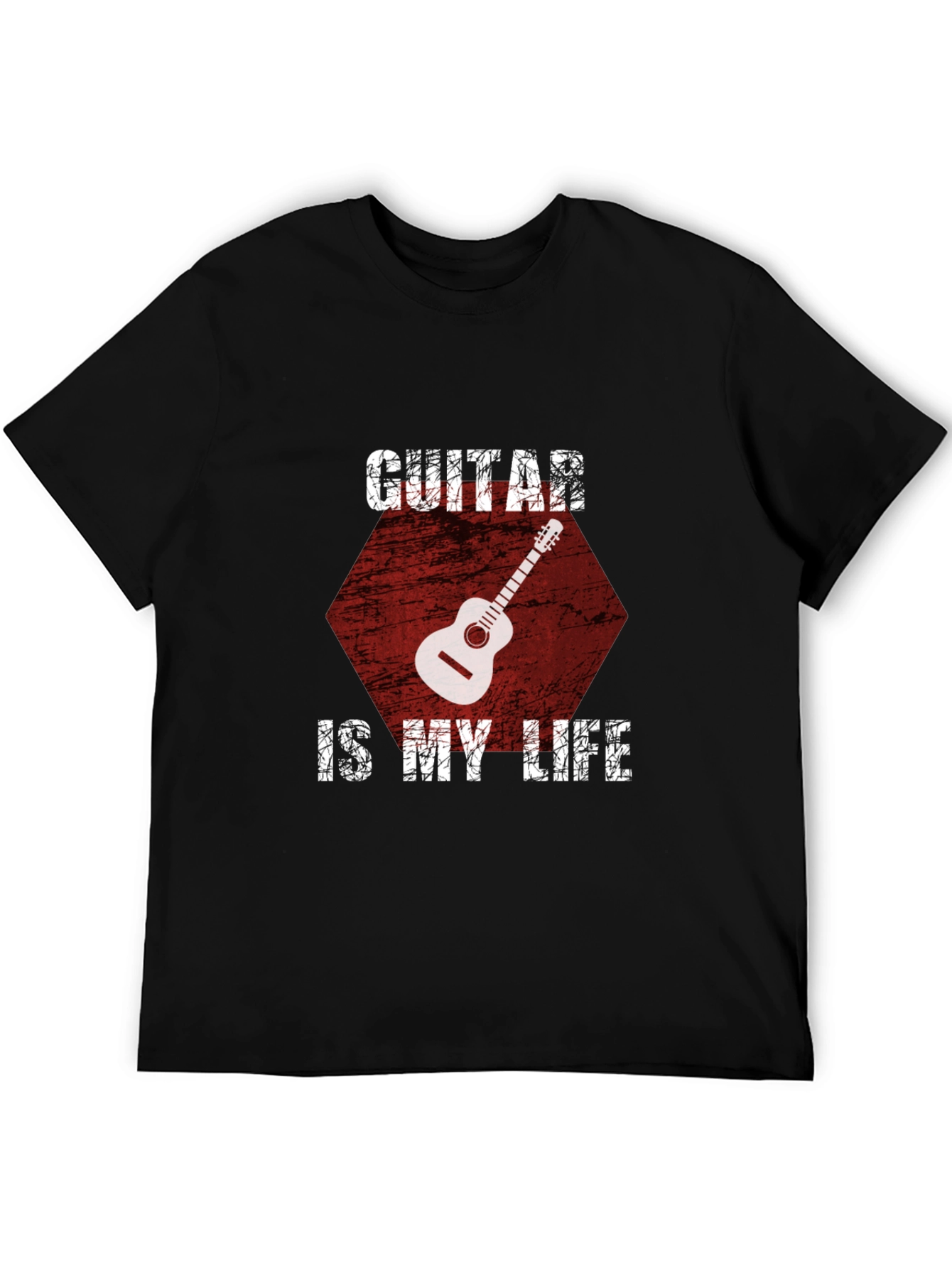 Guitar Is My Life Graphic T-Shirt