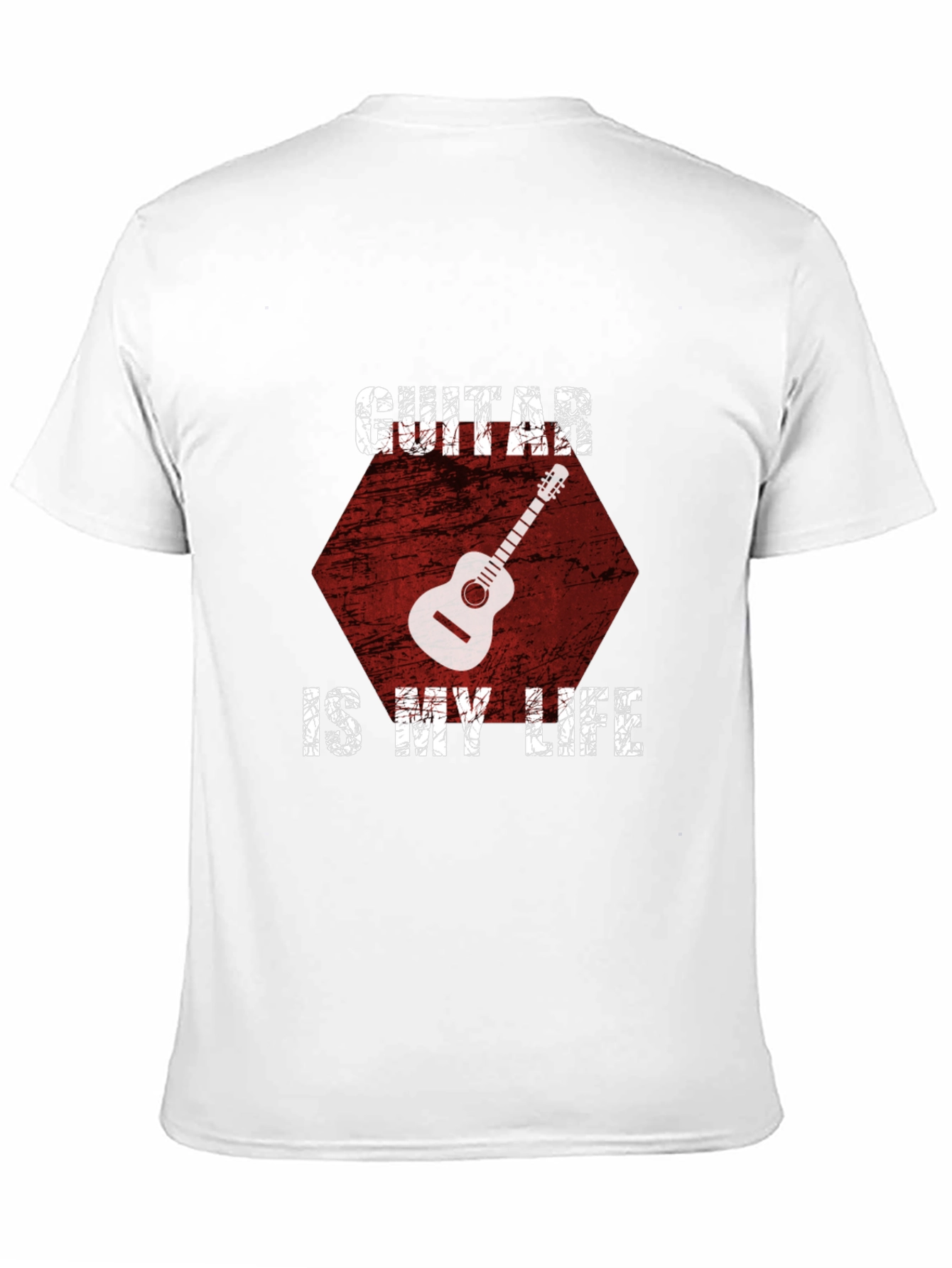 Guitar Is My Life Graphic T-Shirt