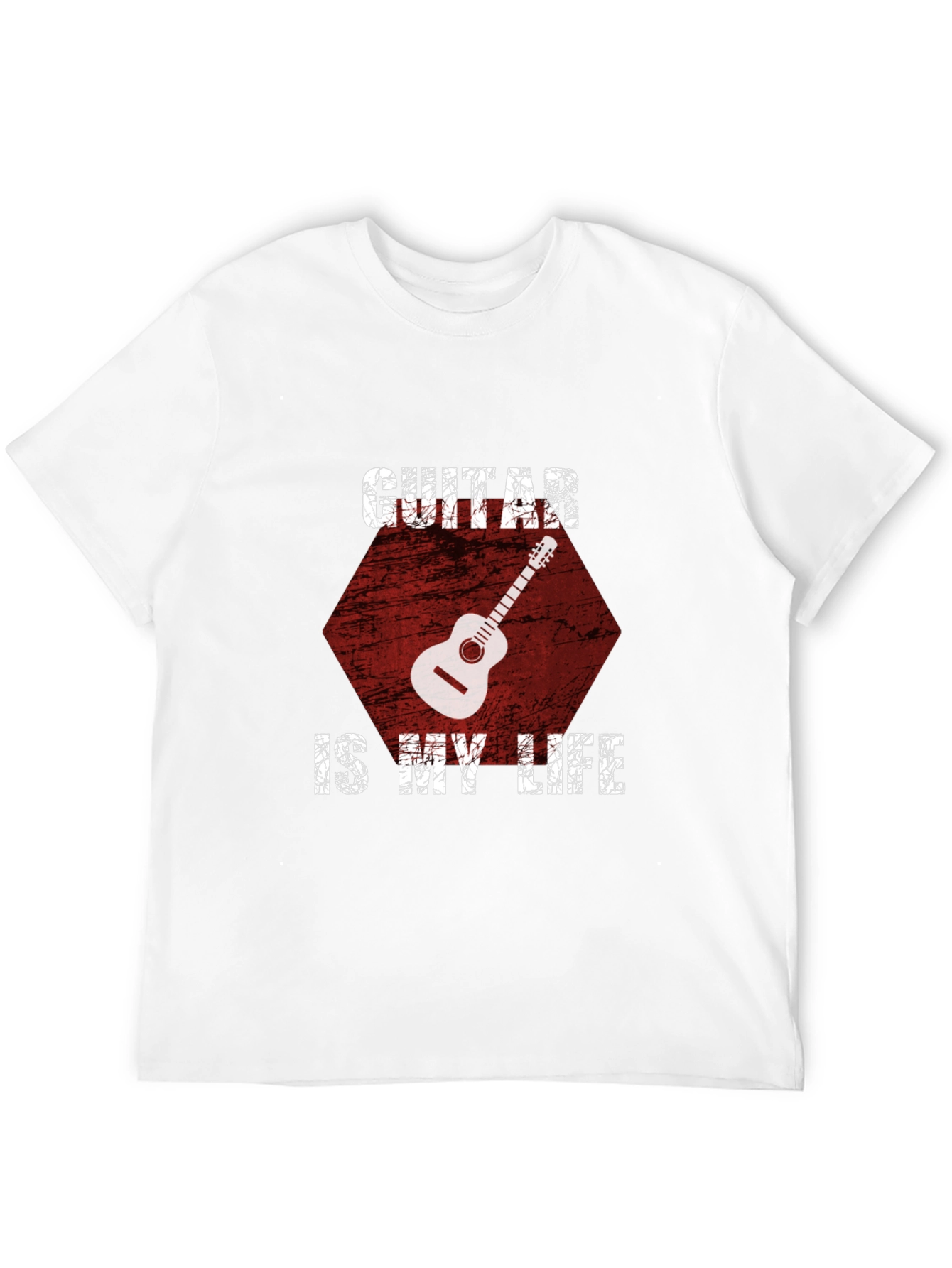 Guitar Is My Life Graphic T-Shirt