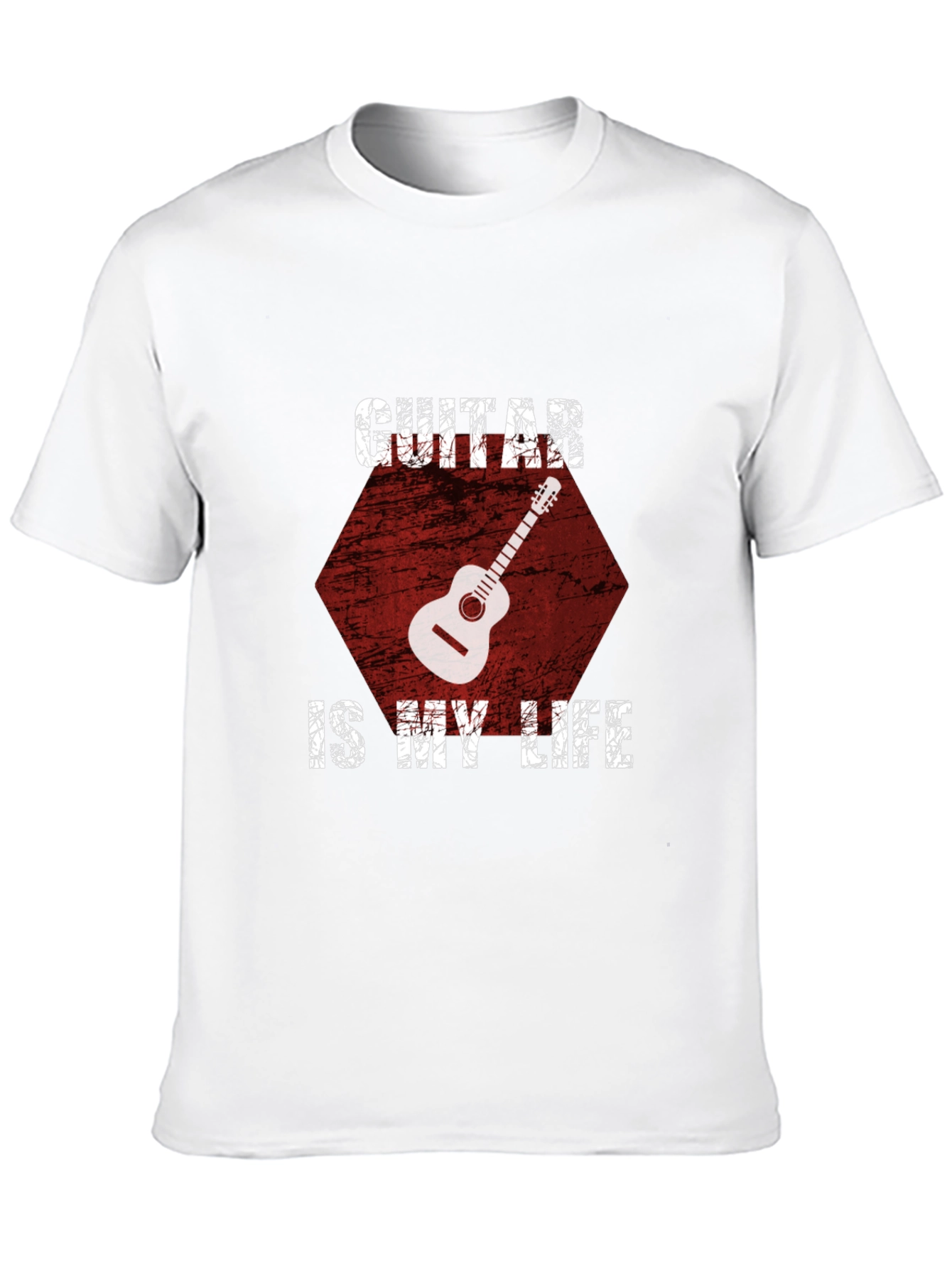 Guitar Is My Life Graphic T-Shirt