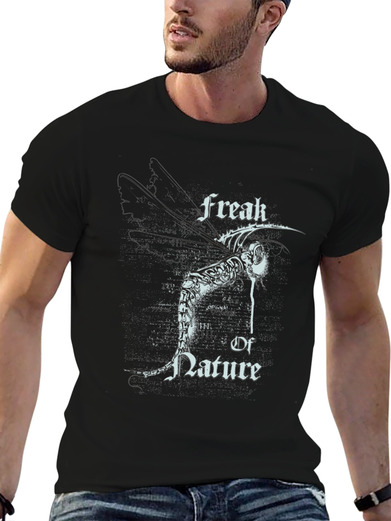 Freak of Nature Graphic Print T-Shirt