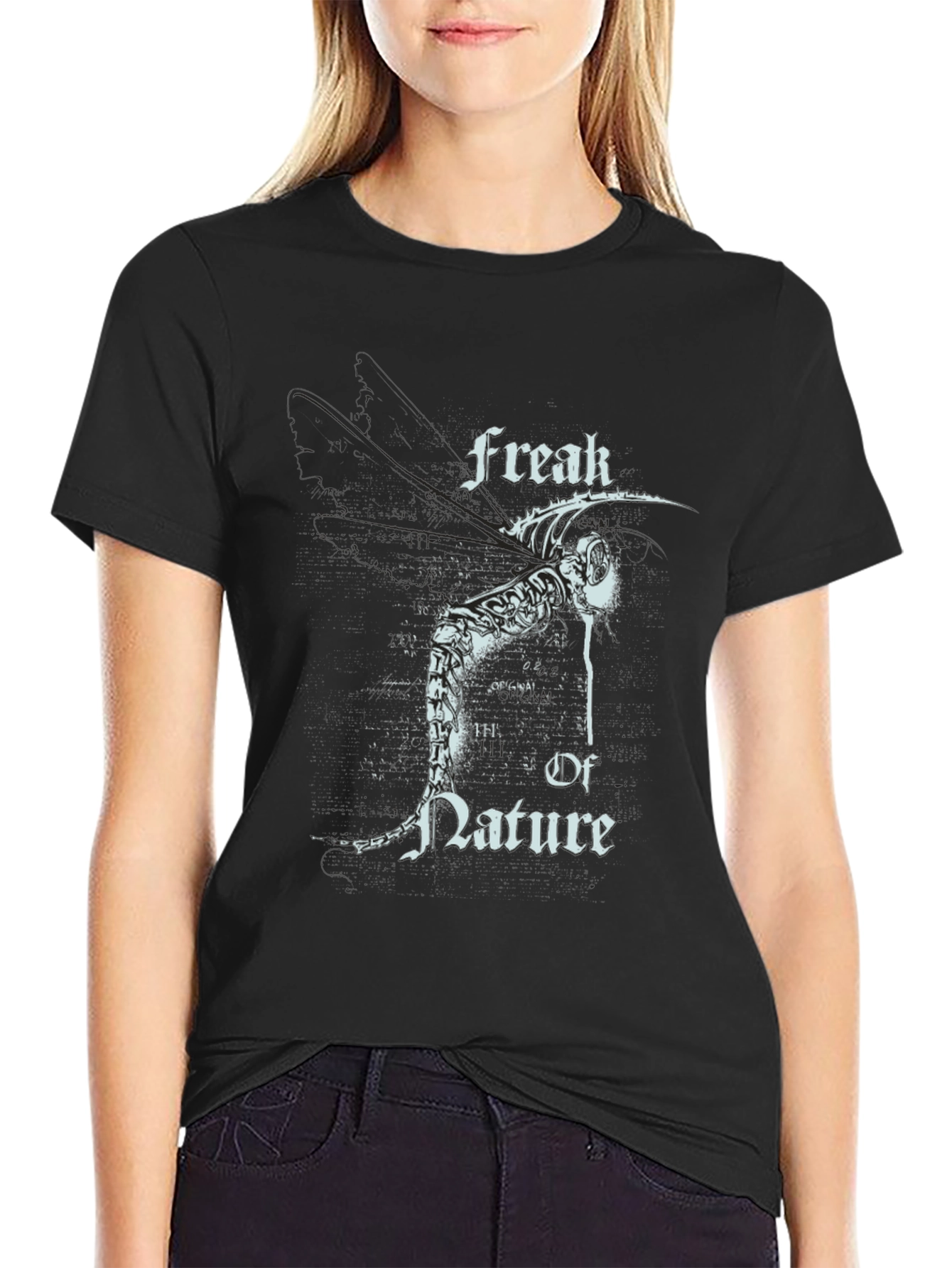 Freak of Nature Graphic Print T-Shirt