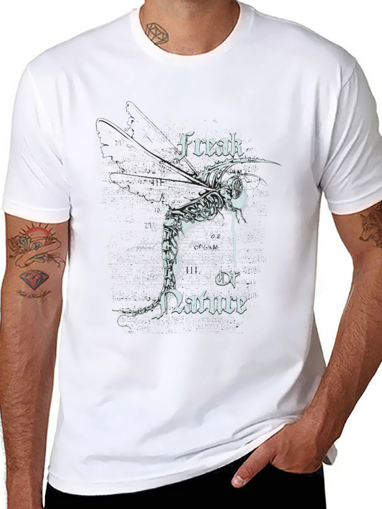 Freak of Nature Graphic Print T-Shirt