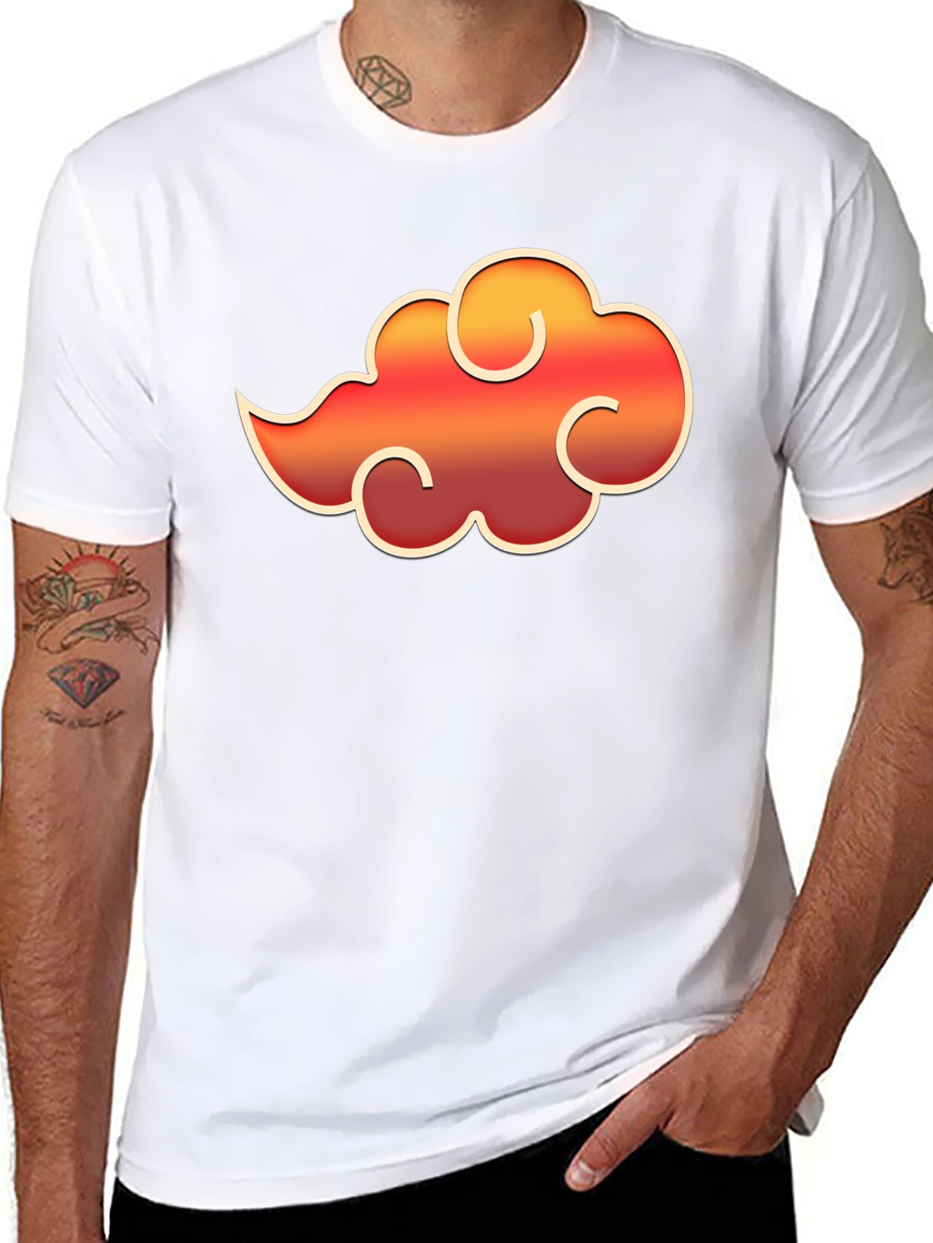 Akatsuki Cloud T-Shirt - Naruto Anime Inspired