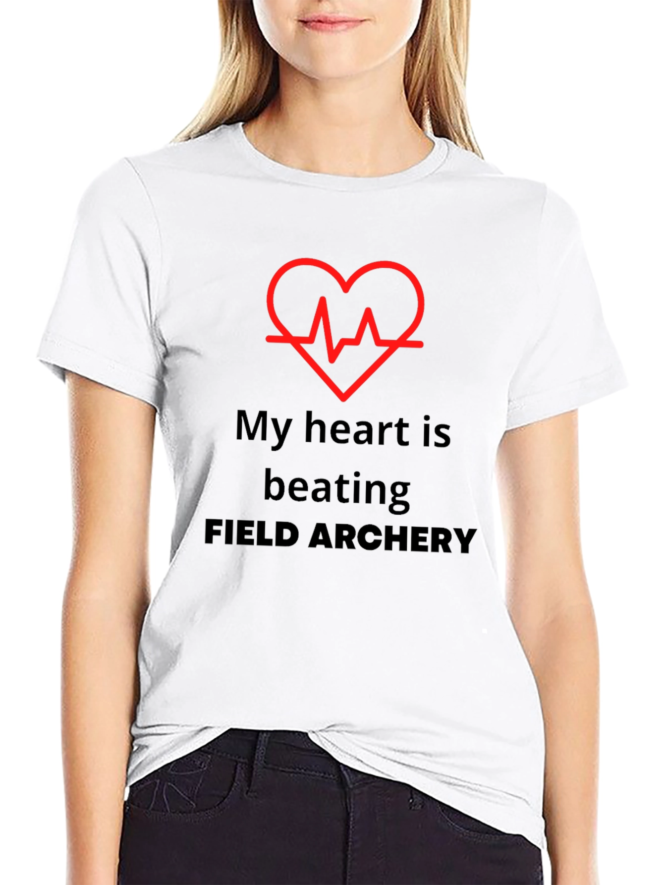 Field Archery Heartbeat T-Shirt