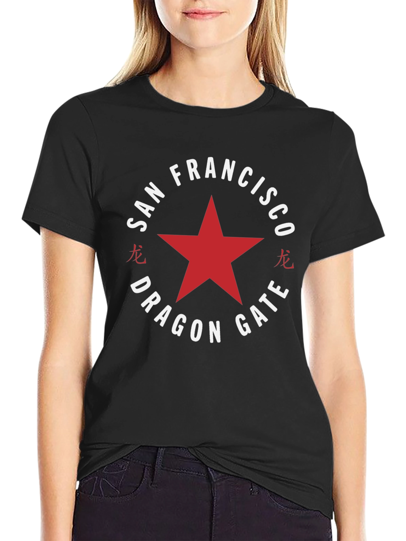 San Francisco Dragon Gate Graphic Tee