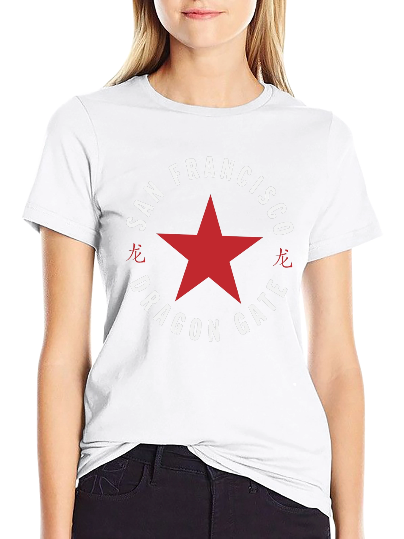 San Francisco Dragon Gate Graphic Tee
