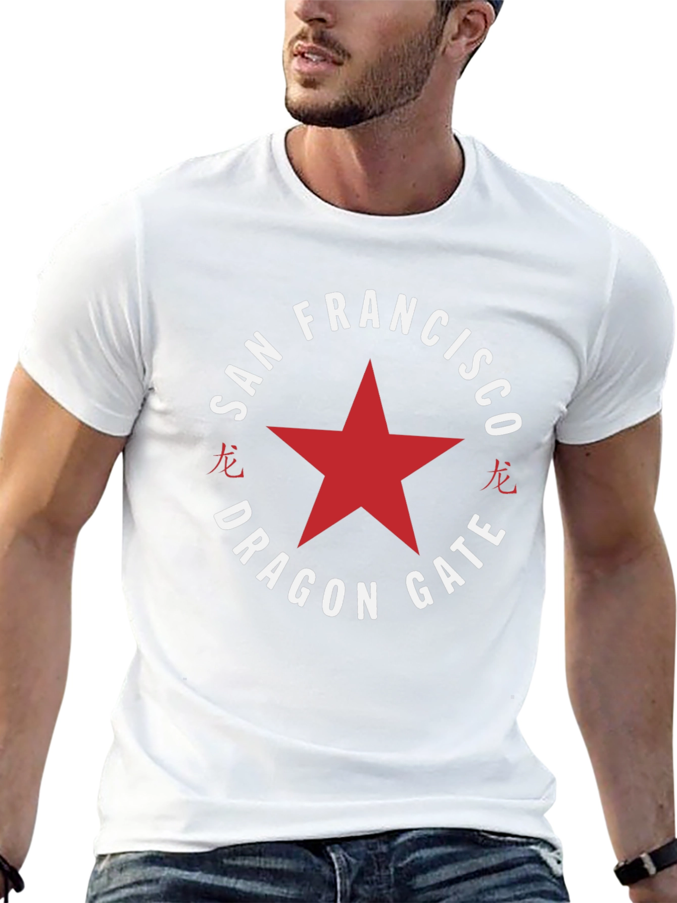 San Francisco Dragon Gate Graphic Tee