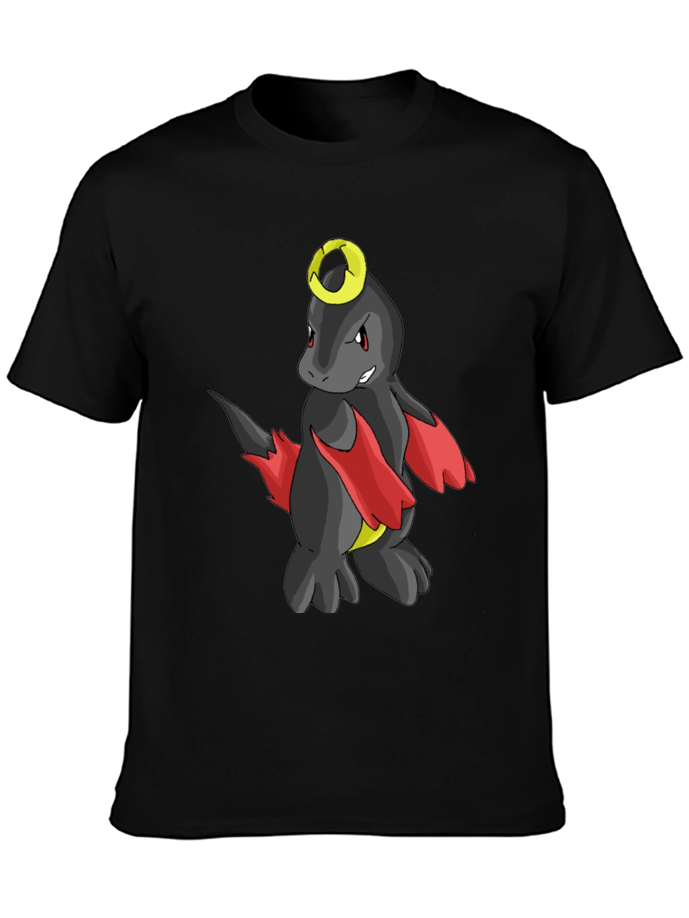 Pokemon Houndoom Inspired Black T-Shirt