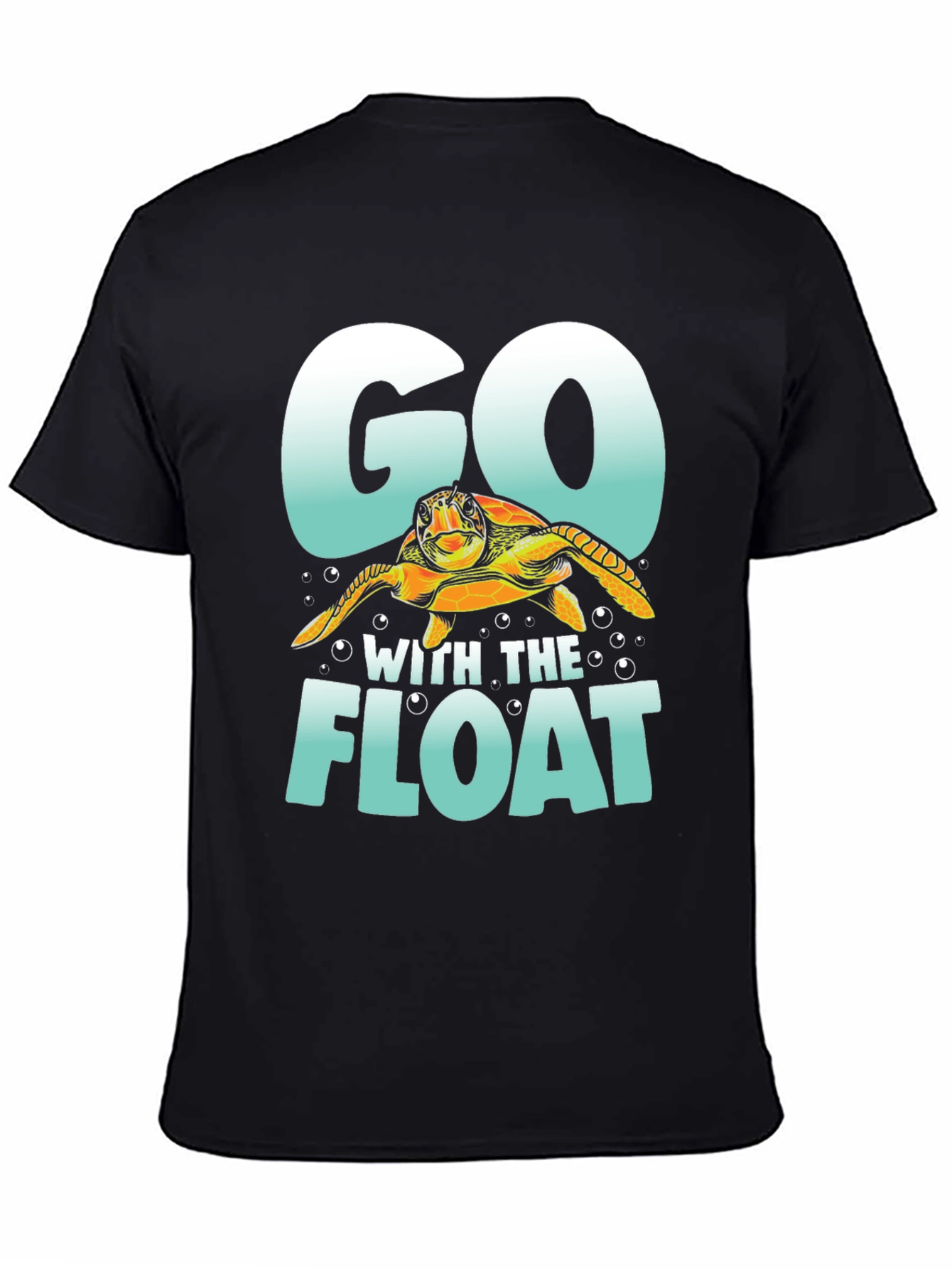 Go With The Float Turtle T-Shirt