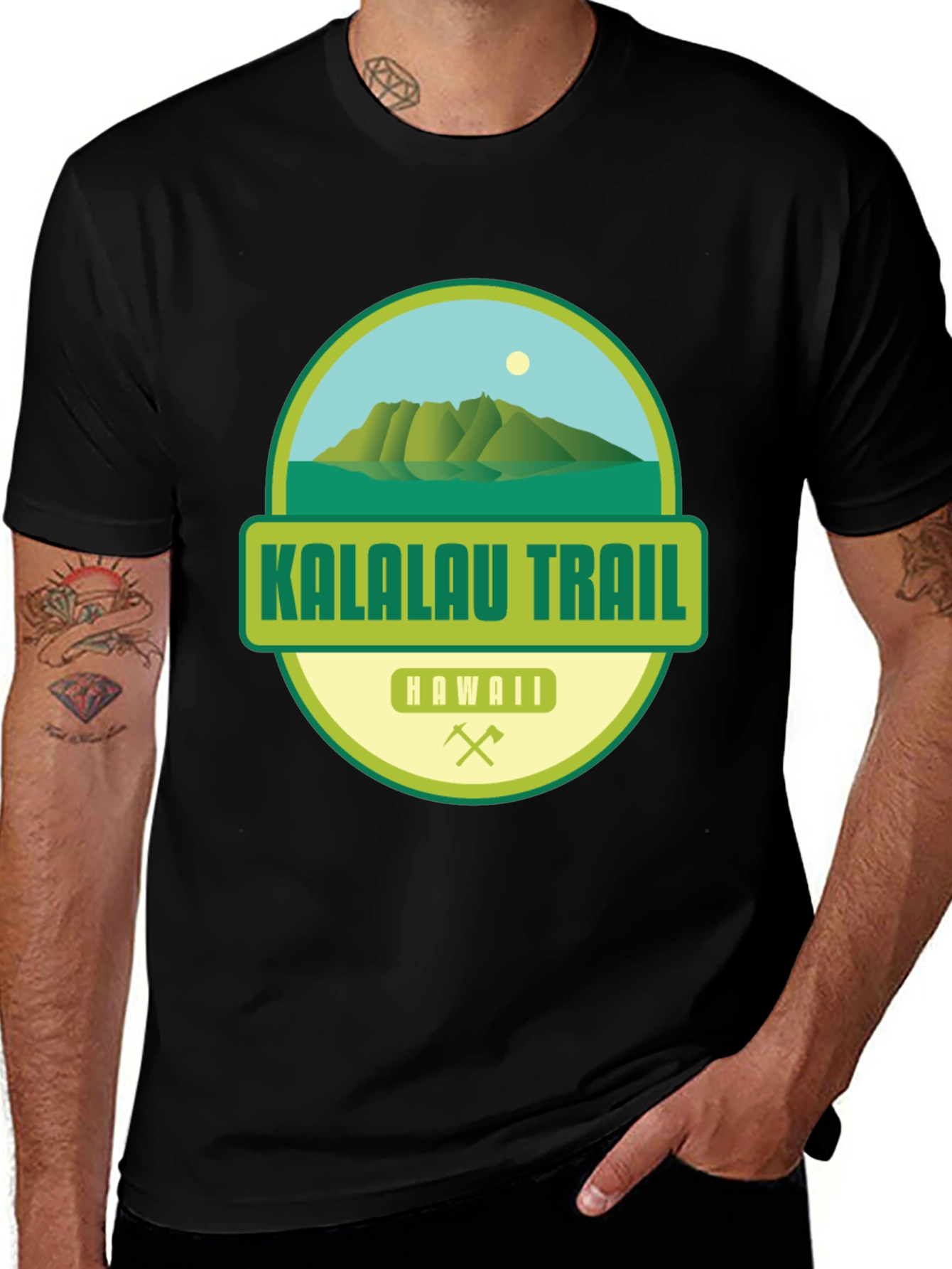 Kalalau Trail Hawaii Graphic T-Shirt