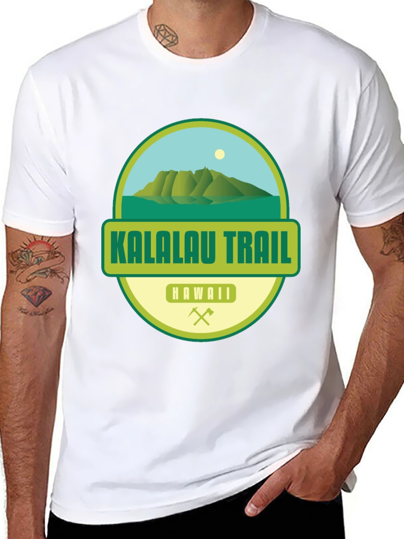 Kalalau Trail Hawaii Graphic T-Shirt
