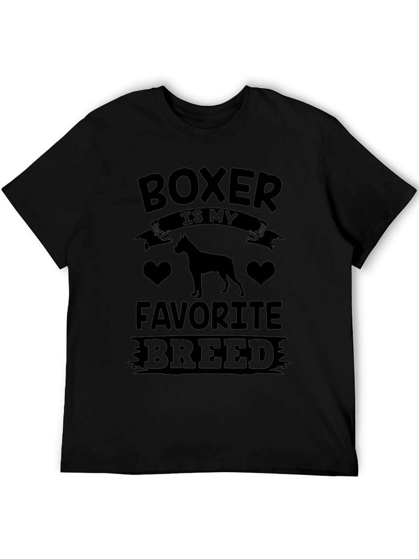 Boxer is My Favorite Breed T-Shirt