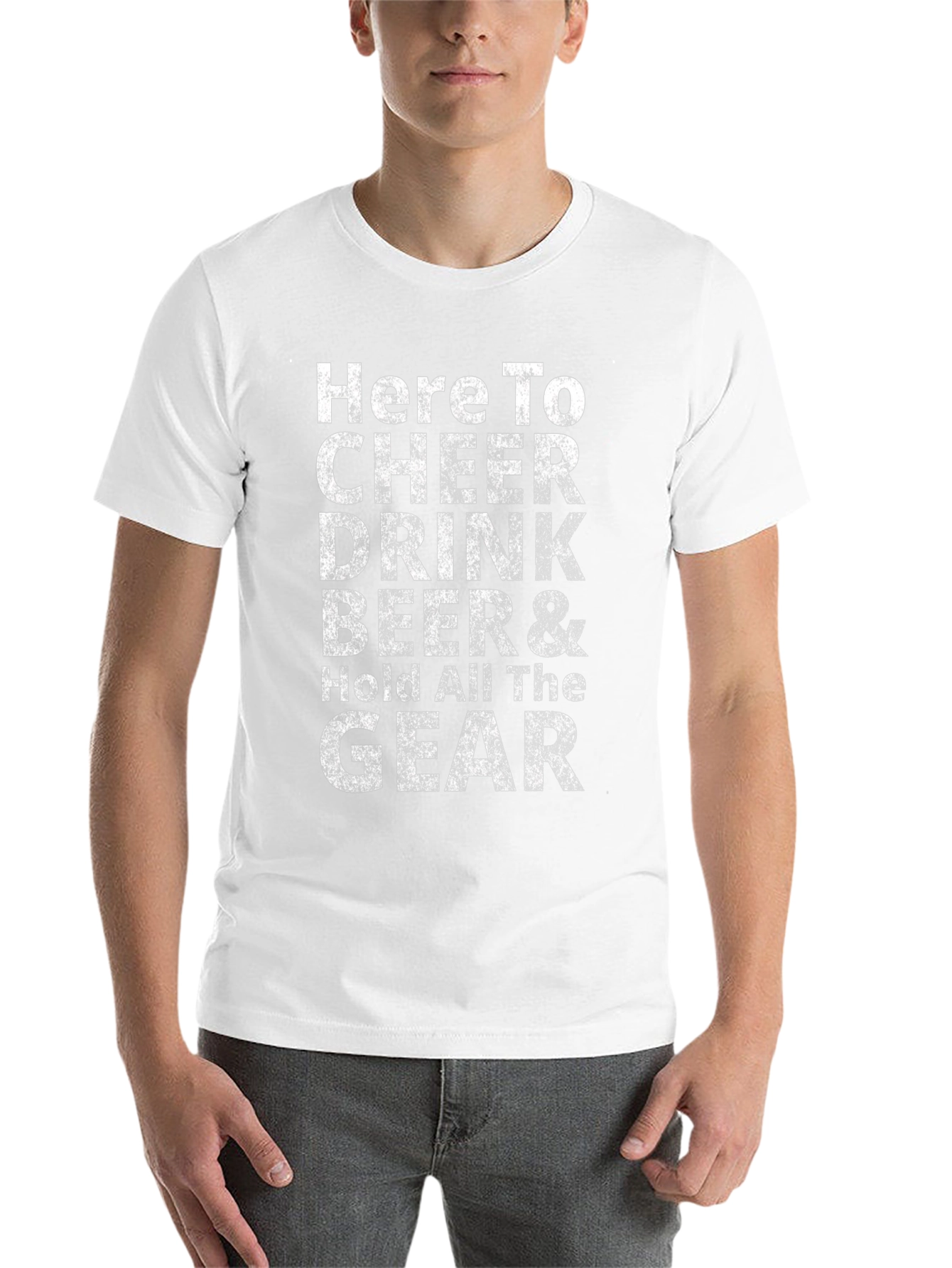 Here to Cheer Drink Beer T-Shirt