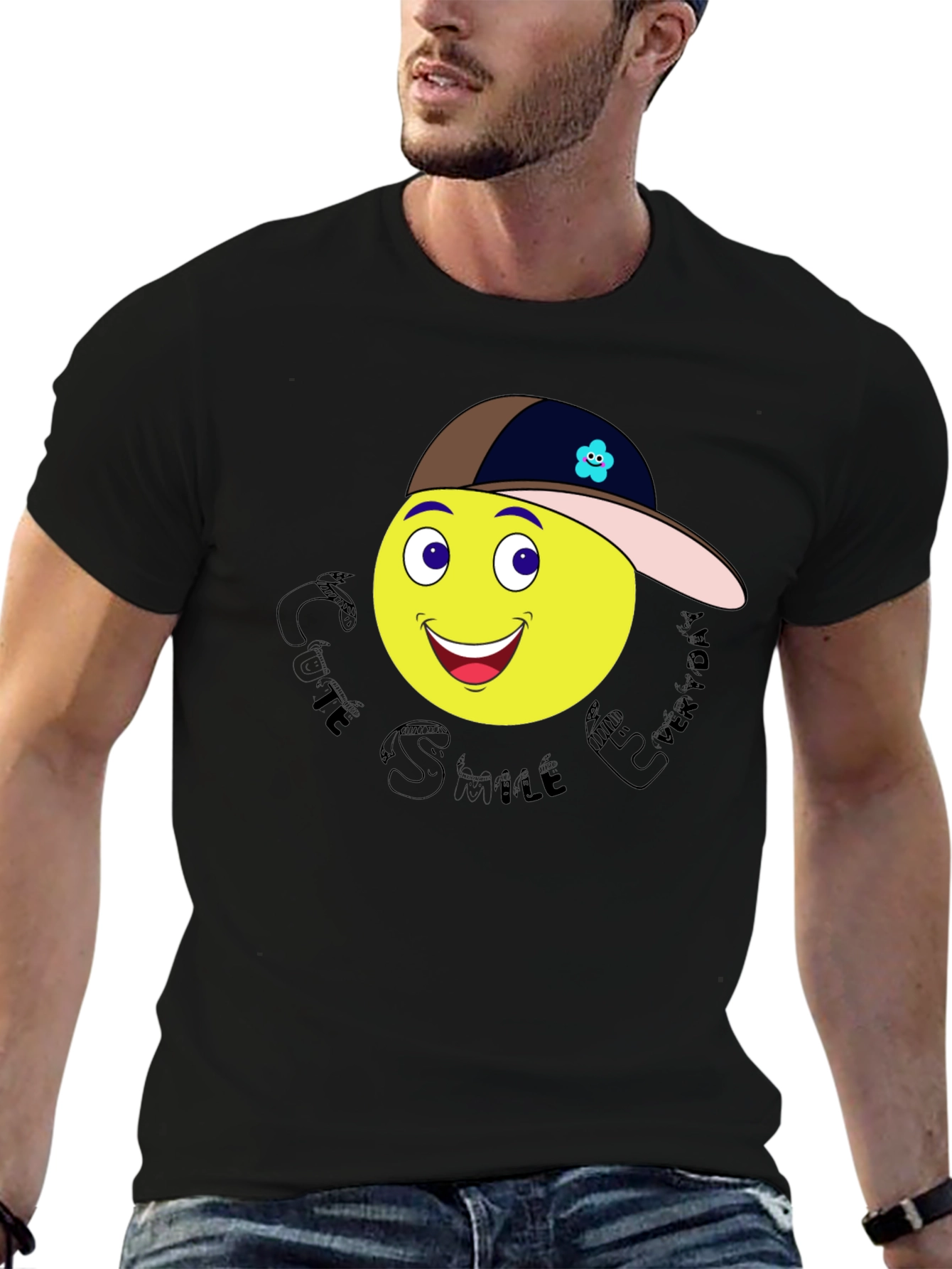 Smile Everyday Graphic T-Shirt