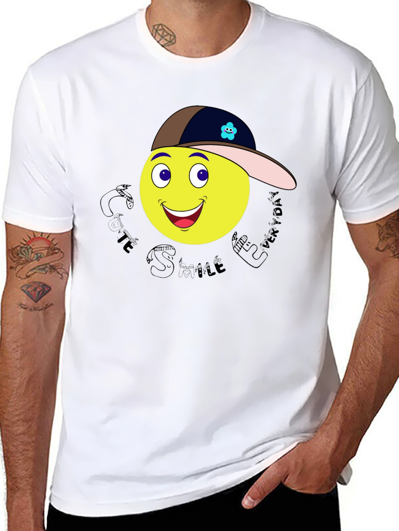 Smile Everyday Graphic T-Shirt